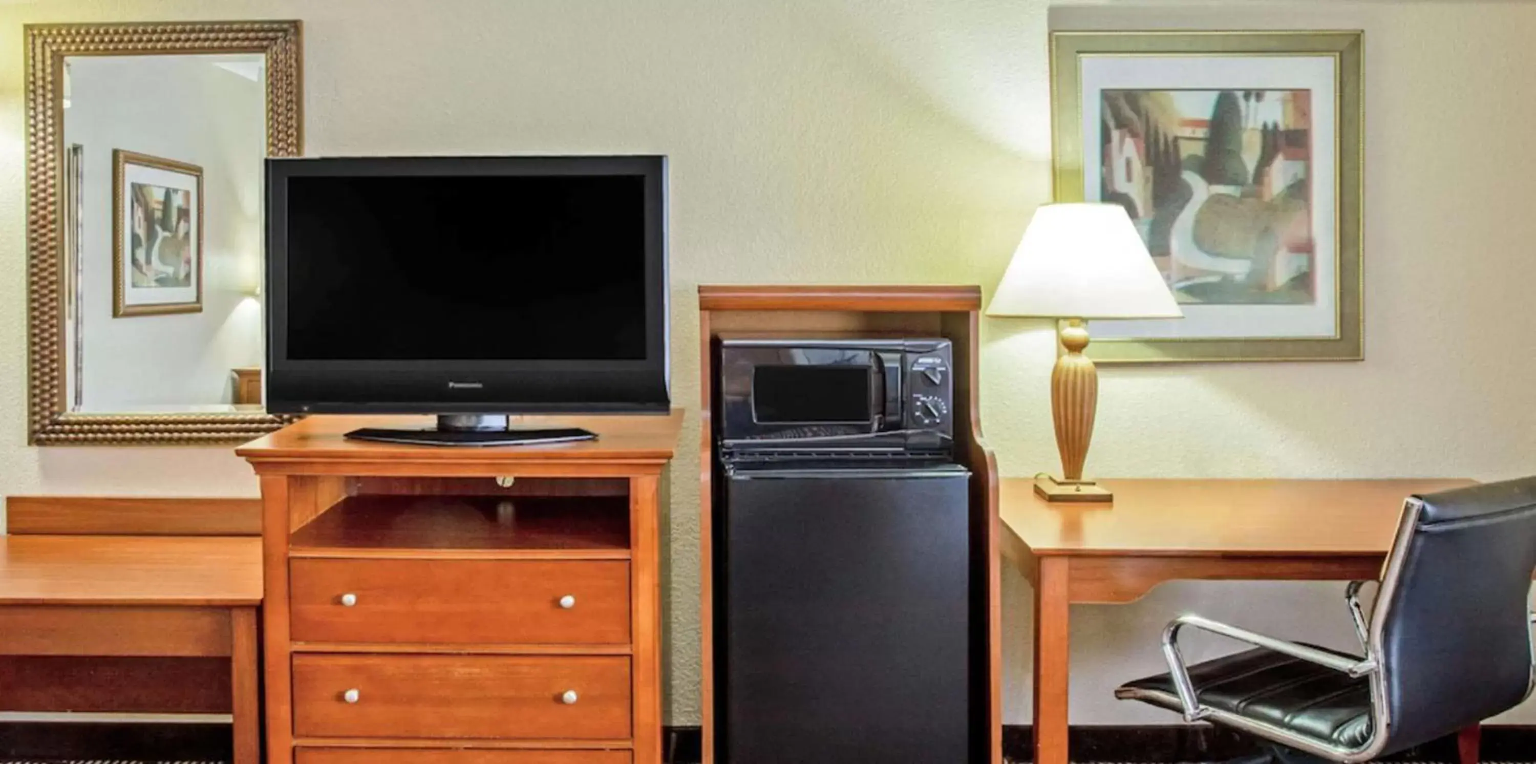 hair dresser, TV/Entertainment Center in La Quinta by Wyndham Minneapolis-Minnetonka