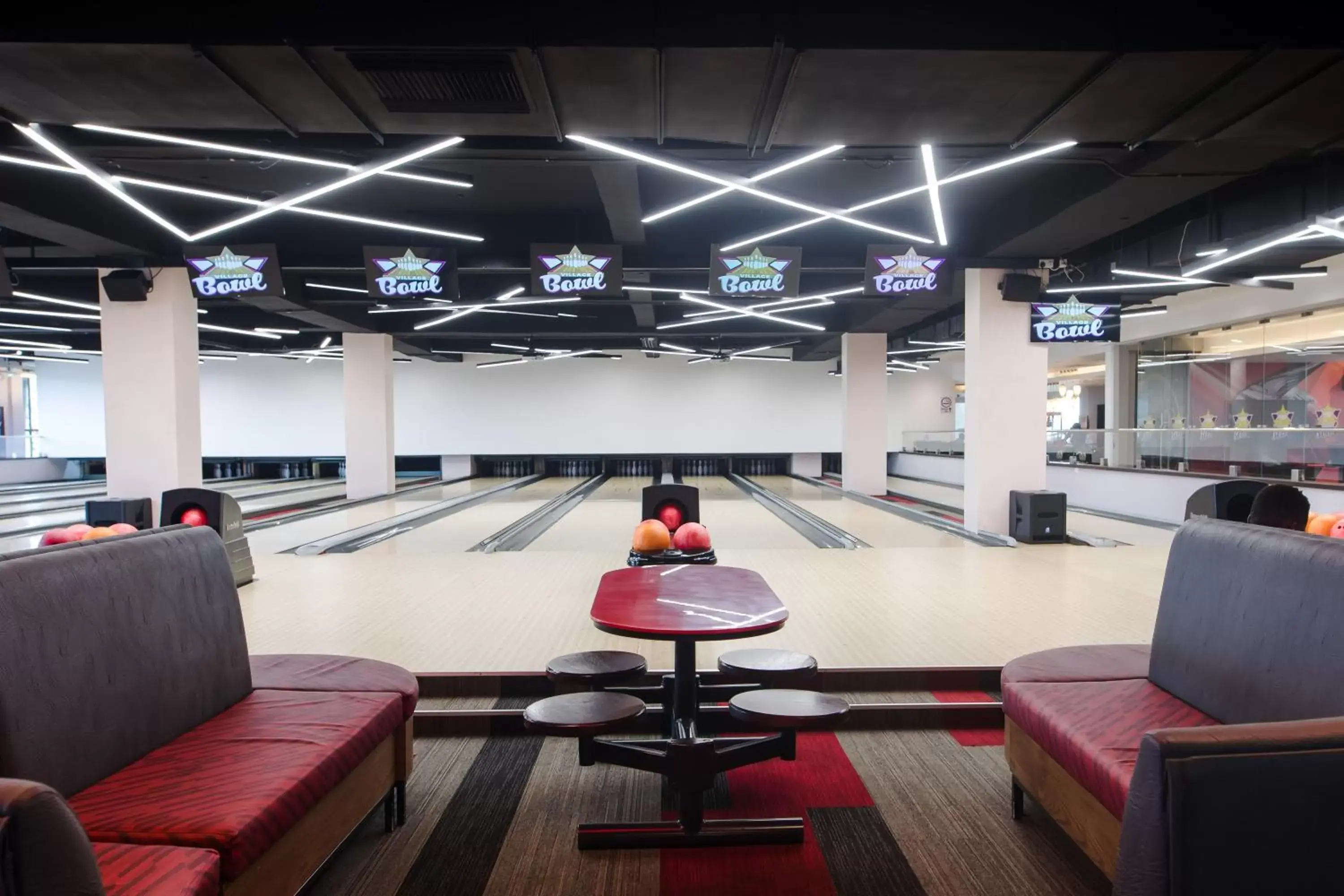 Bowling in Trademark Hotel, a Member of Design Hotels