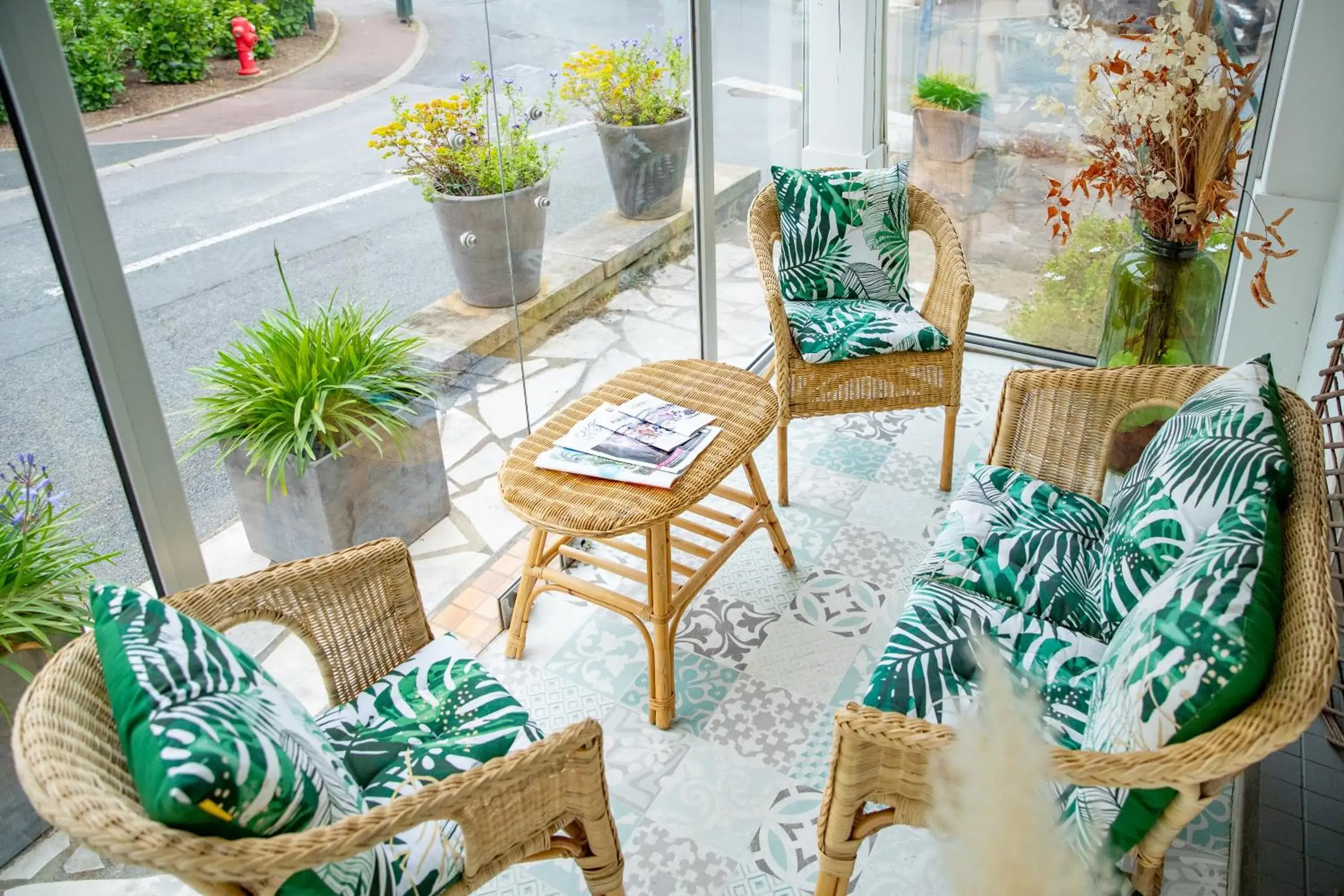 Seating Area in Hostellerie du Parc