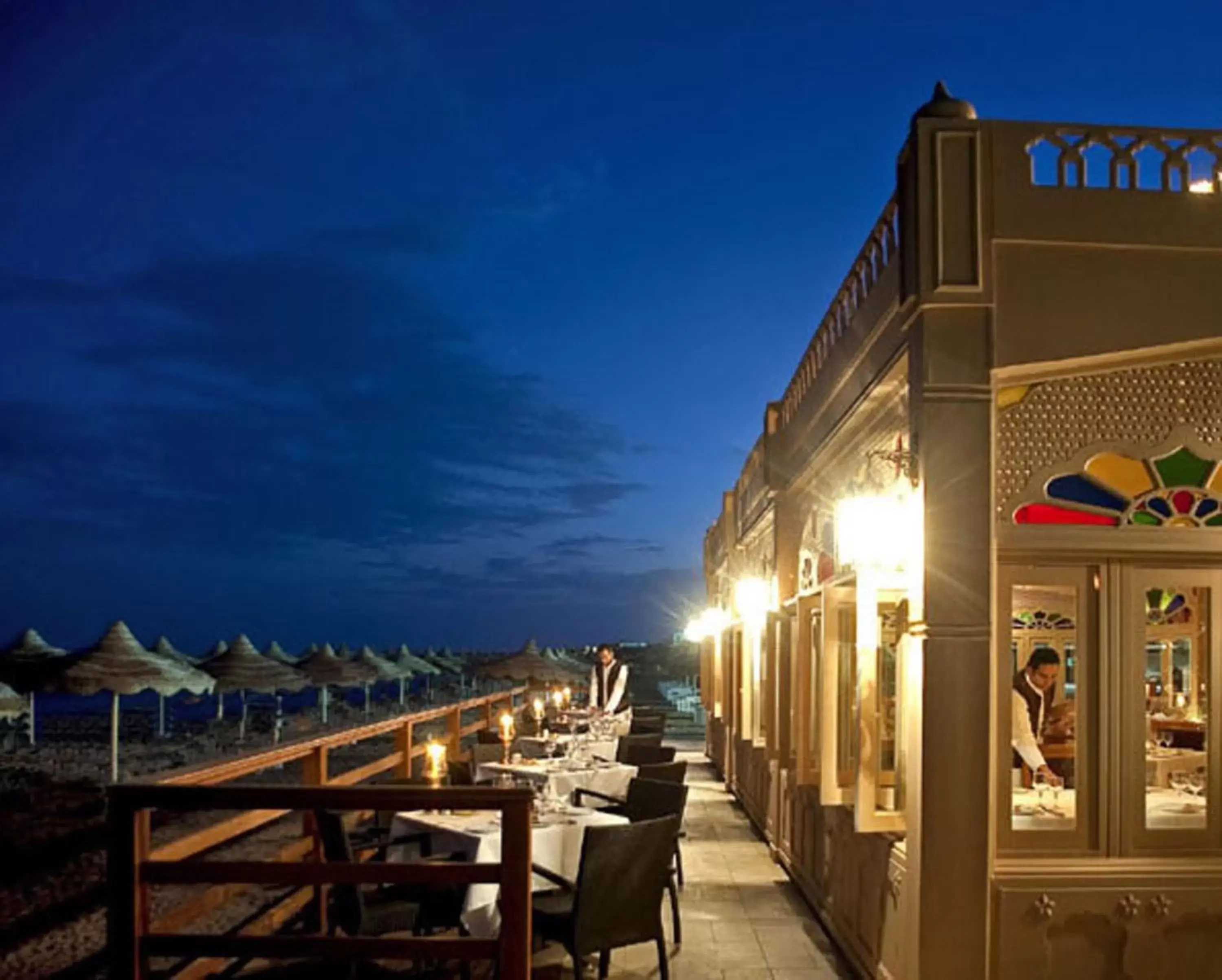 Staff, Patio/Outdoor Area in Baron Resort Sharm El Sheikh