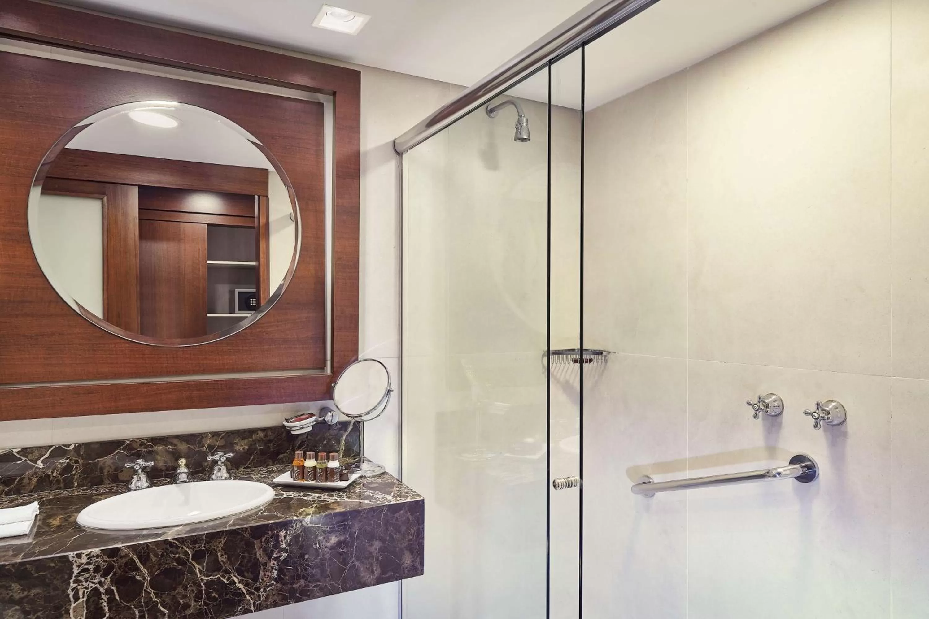 Bathroom in Hilton Porto Alegre, Brazil