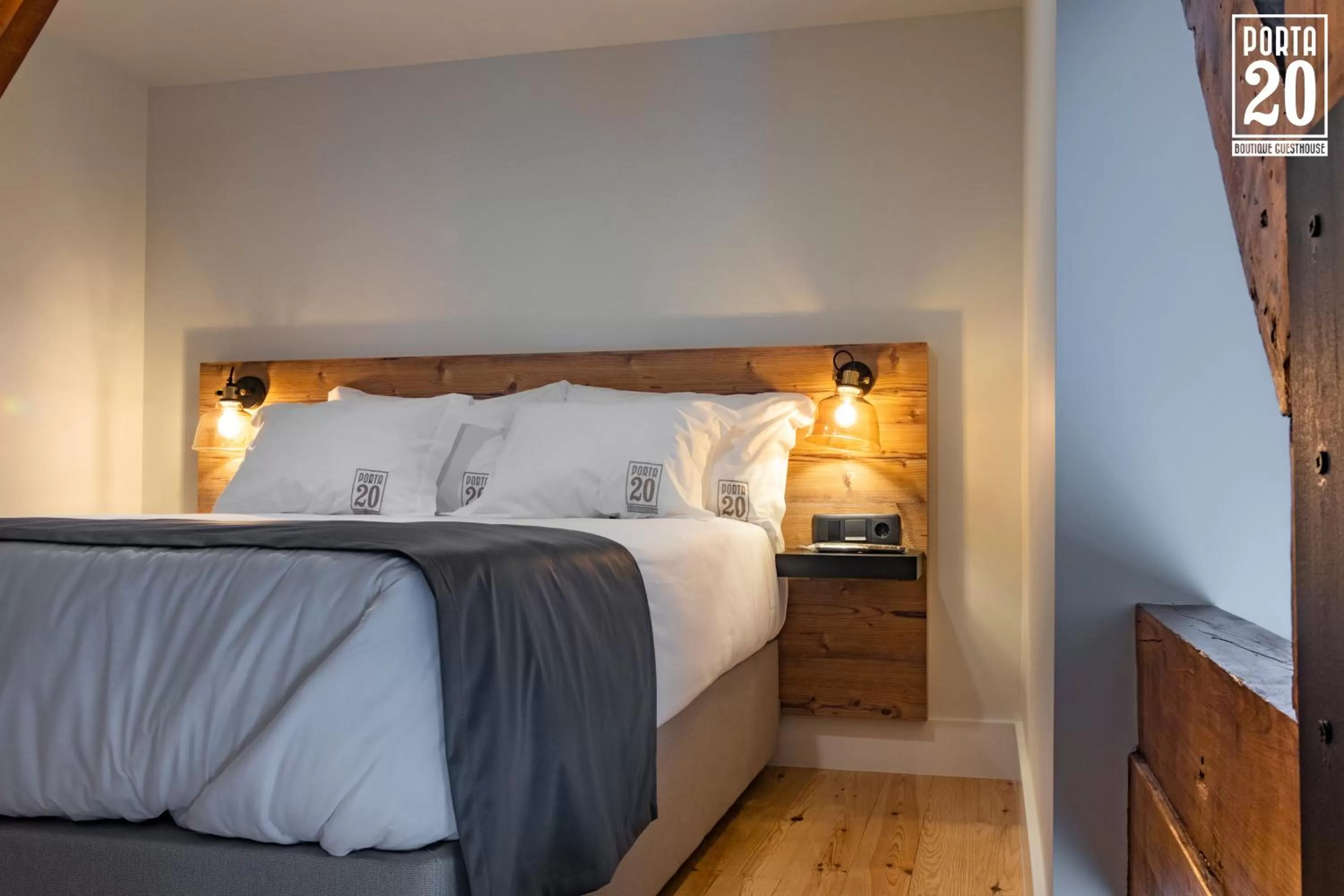 Bed in Porta 20 Boutique Guesthouse