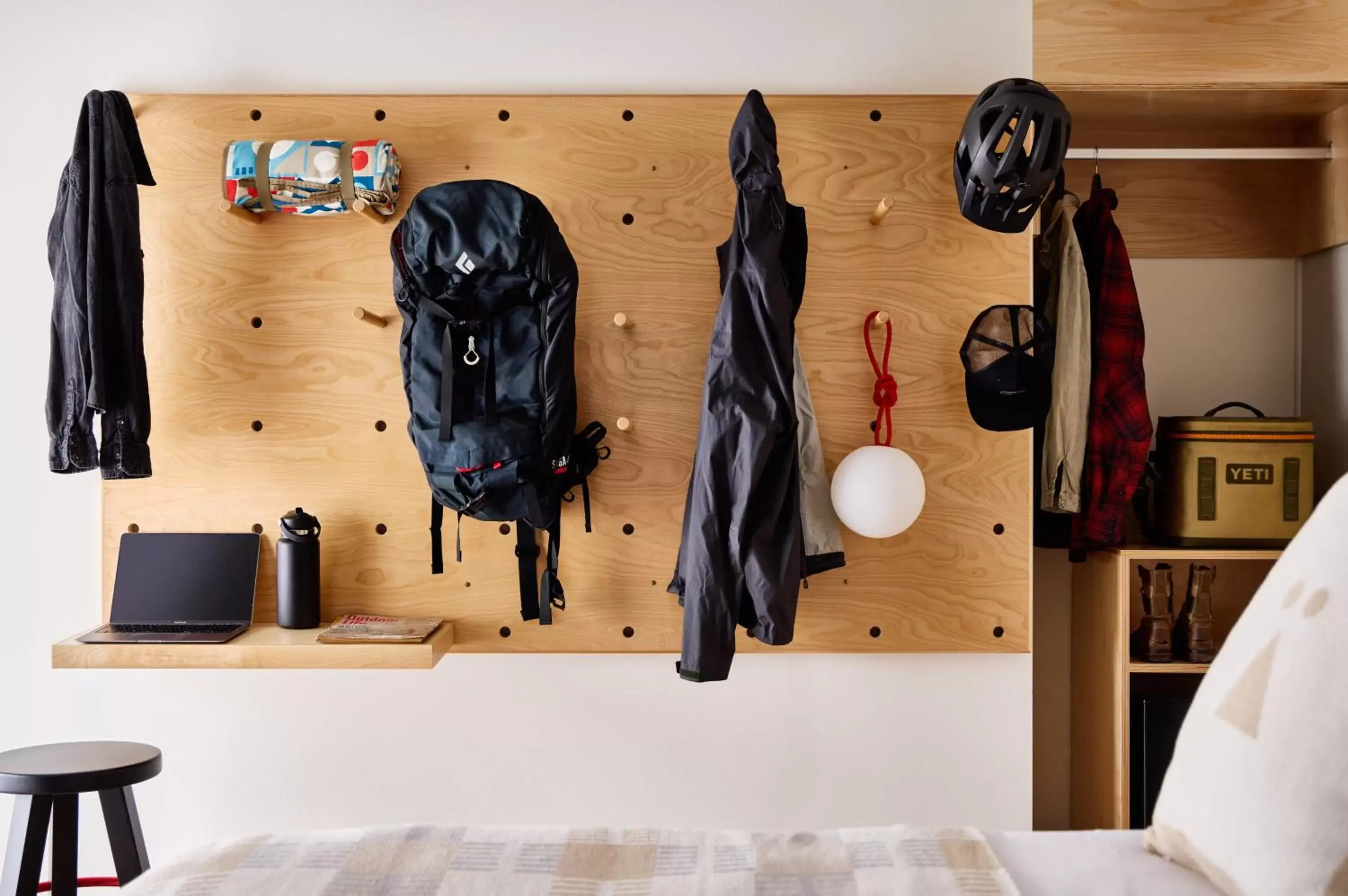 Deluxe King with Patio in Tälta Lodge, a Bluebird by Lark Deluxe King with Patio in Tälta Lodge, a Bluebird by Lark