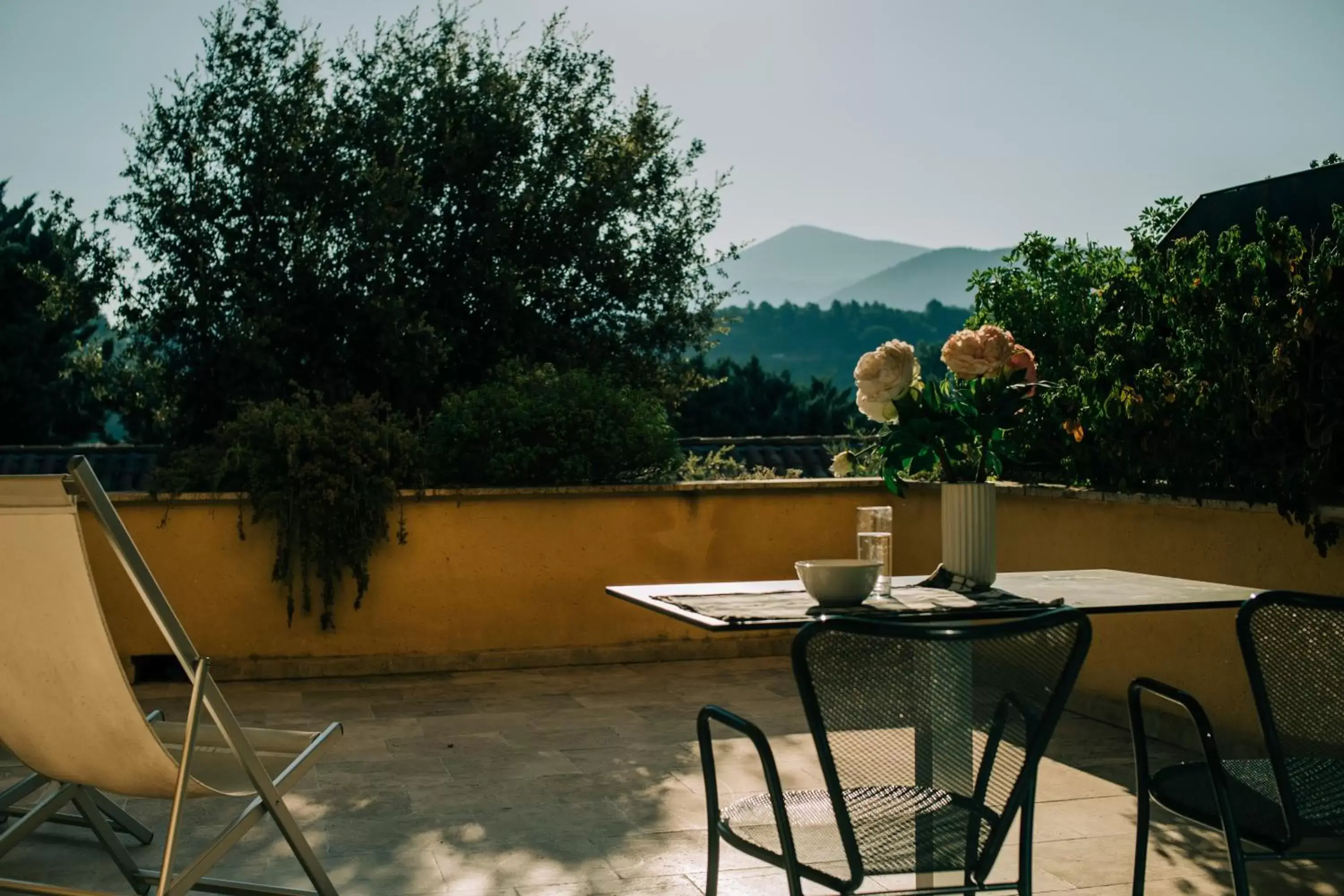 Patio in Le Clos Saint Michel & Spa