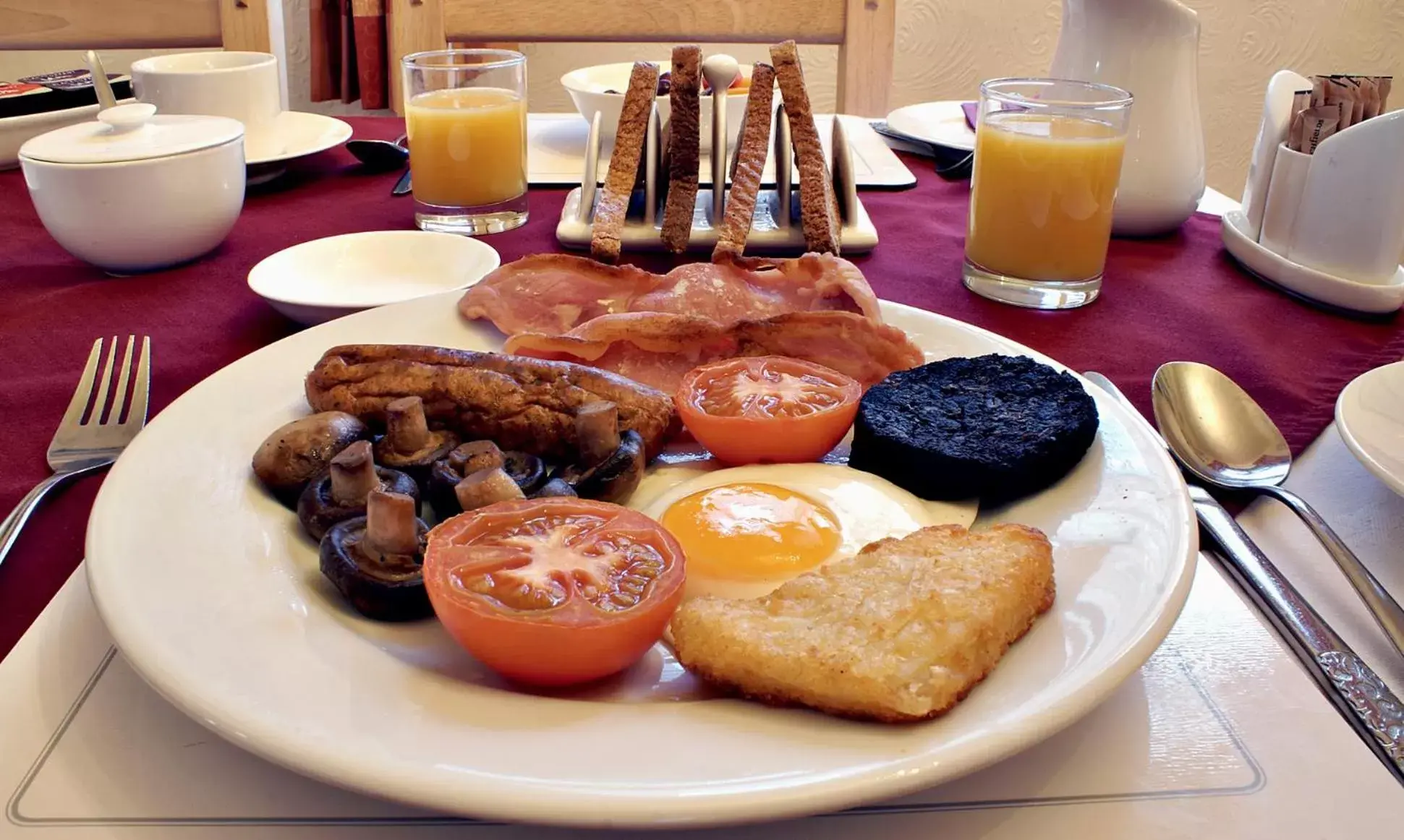 English/Irish breakfast, Breakfast in St Marys Guest House