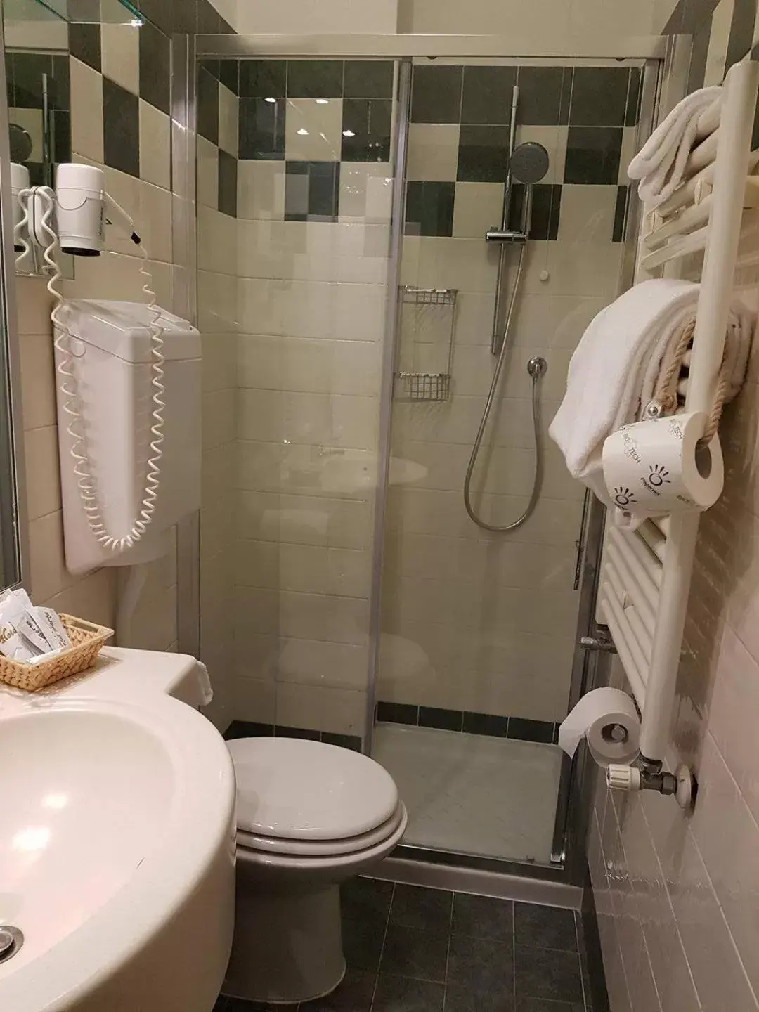 Bathroom in Hotel Berta