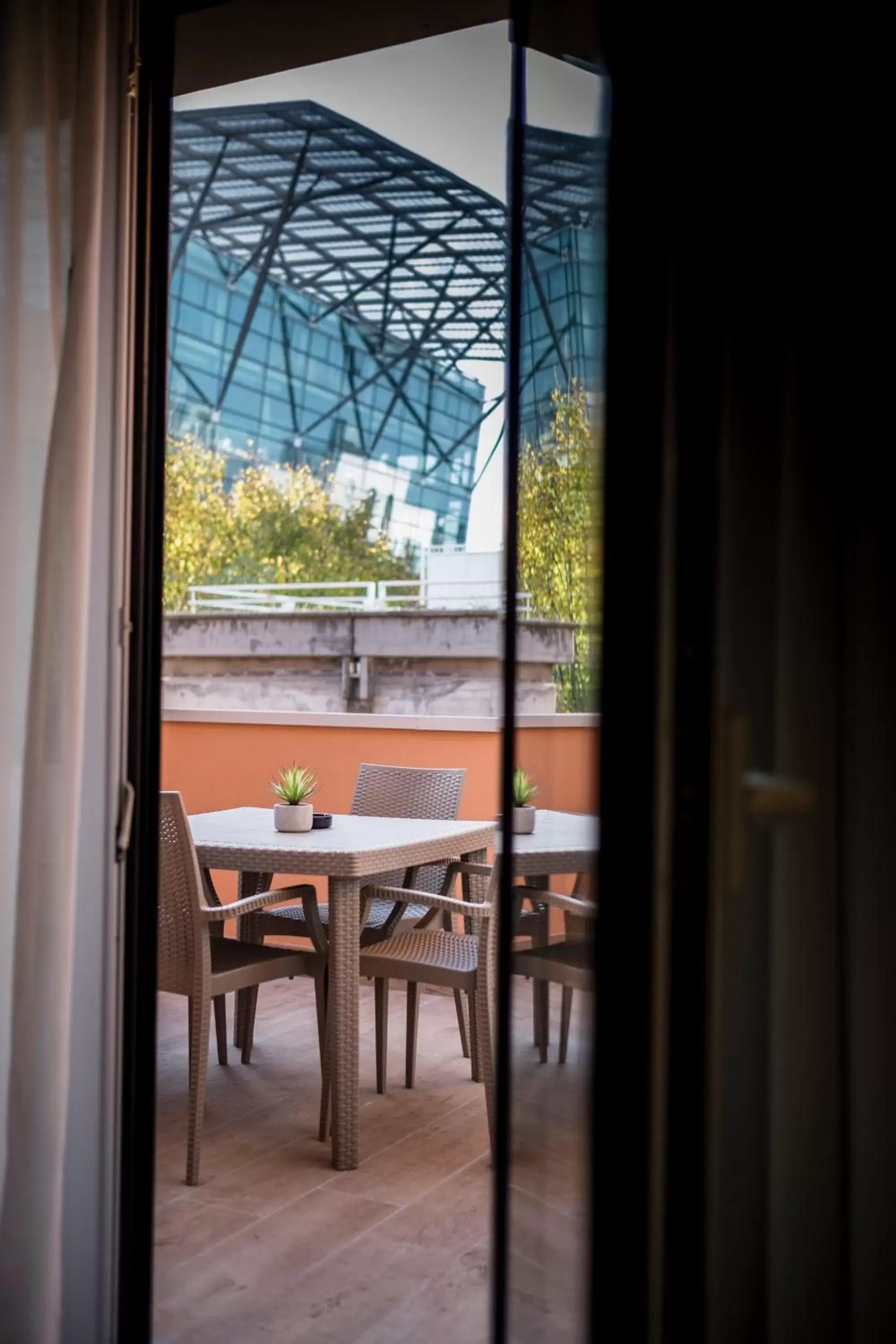 Balcony/Terrace in Metropol Ceccarini Suite