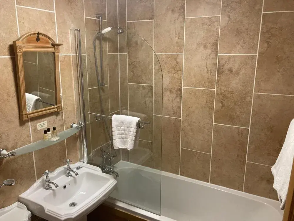 Shower, Bathroom in Tottington Manor Hotel