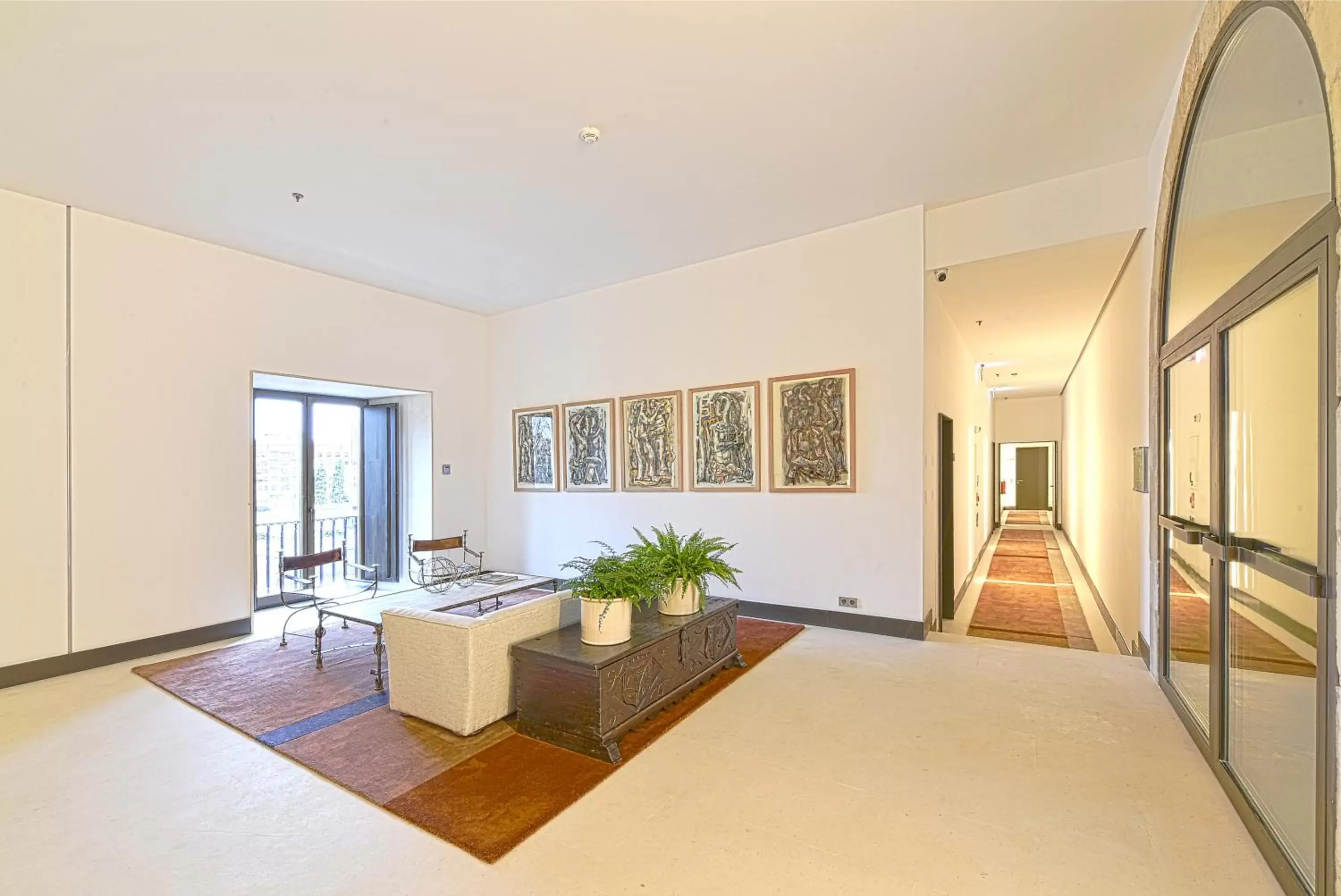 Property building, Bed in Parador de Turismo de León Property building, Bed in Parador de Turismo de León