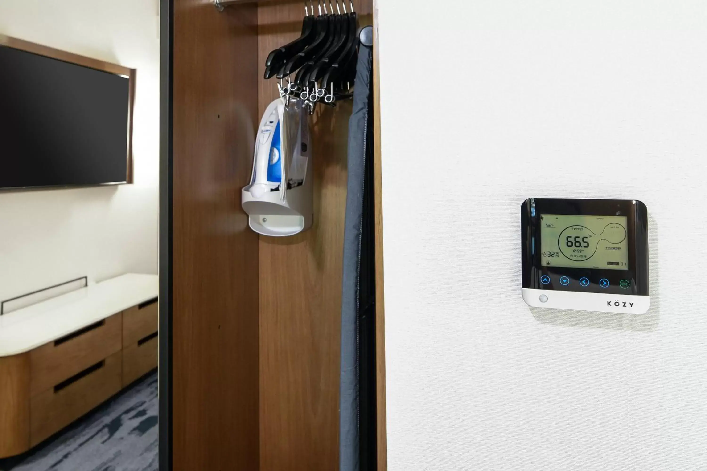 Photo of the whole room, TV/Entertainment Center in Fairfield Inn & Suites Ontario Rancho Cucamonga