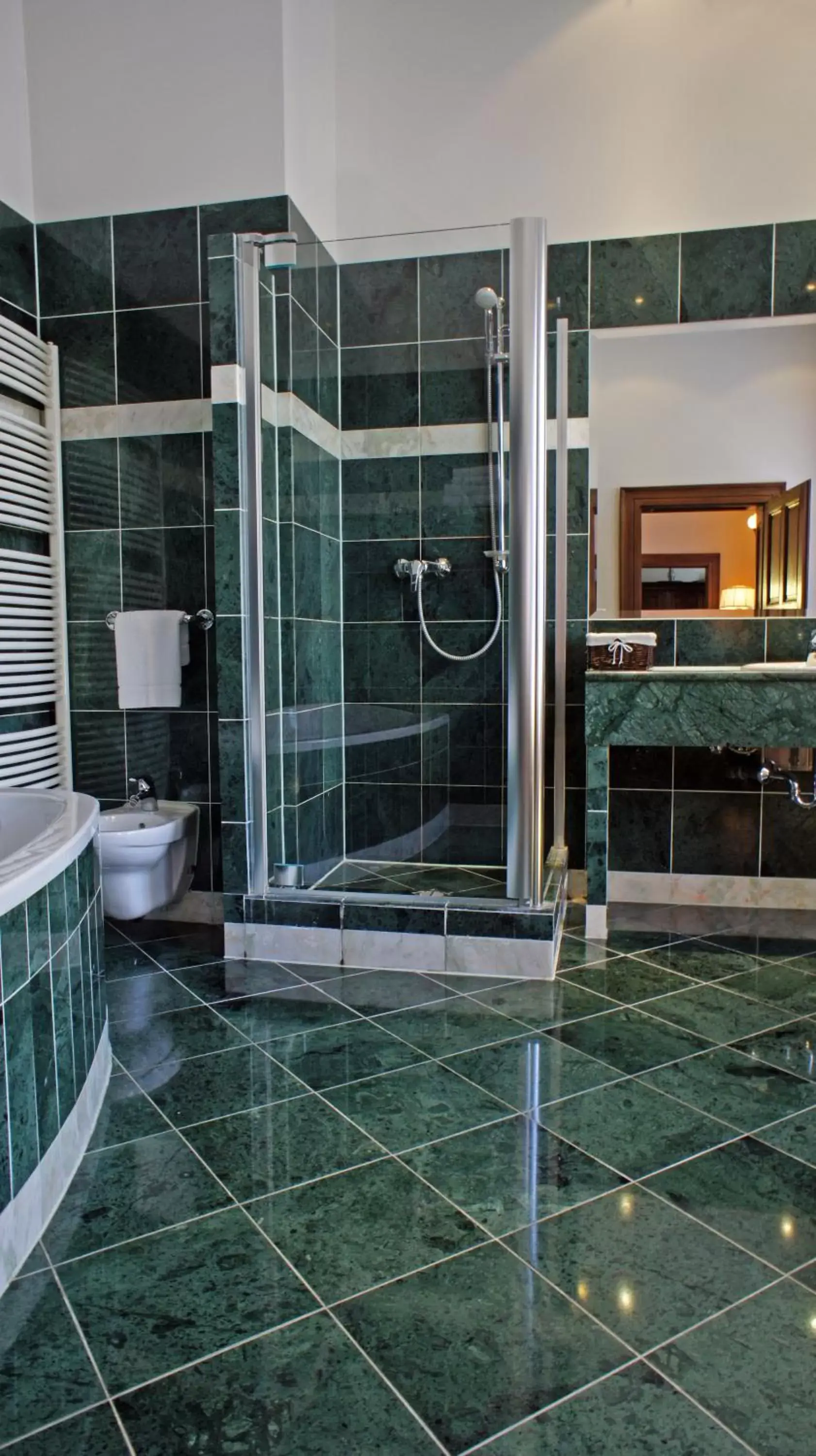 Bathroom in Grand Hotel Praha