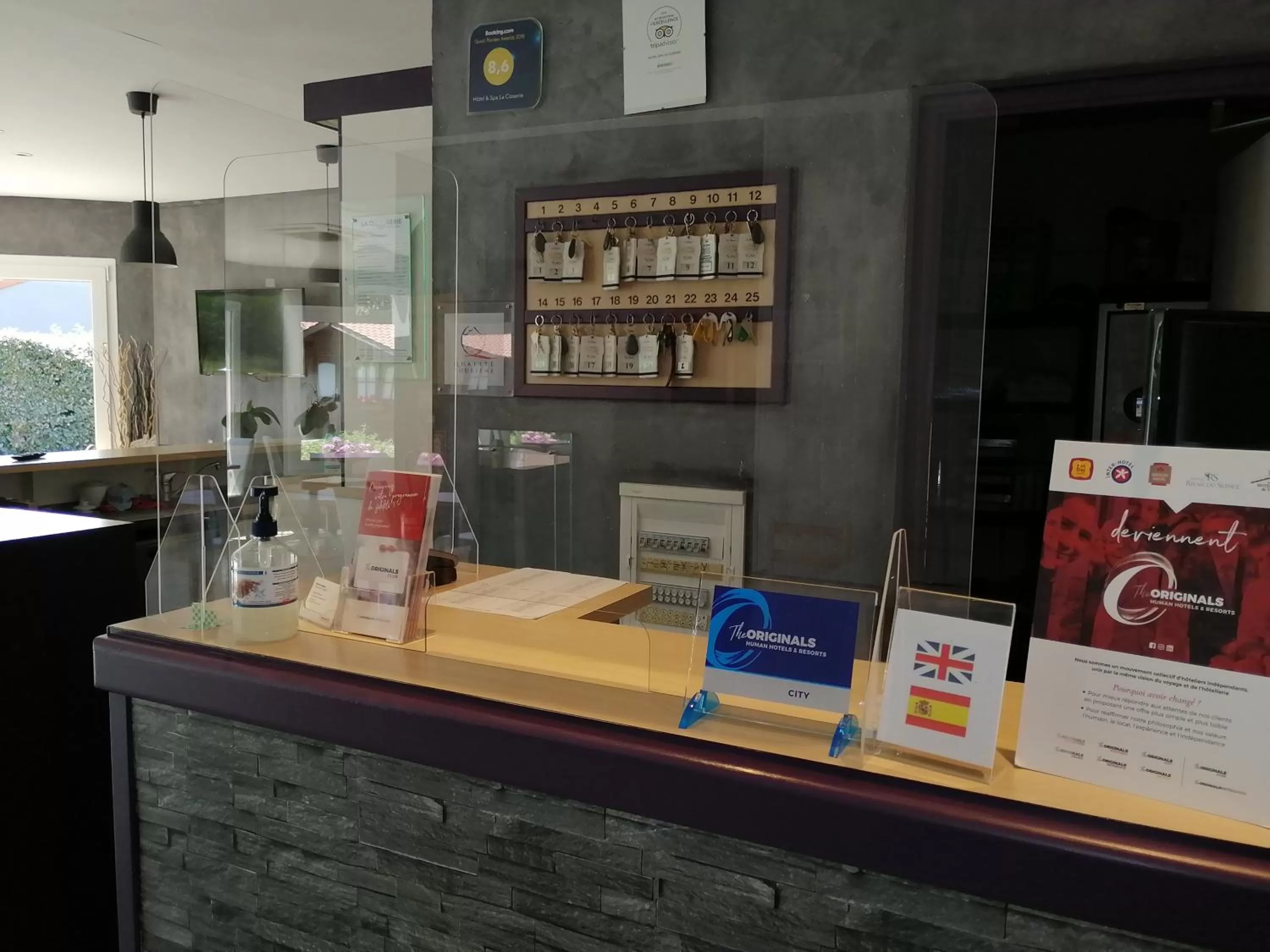 Lobby or reception in La Closerie, Nantes Nord