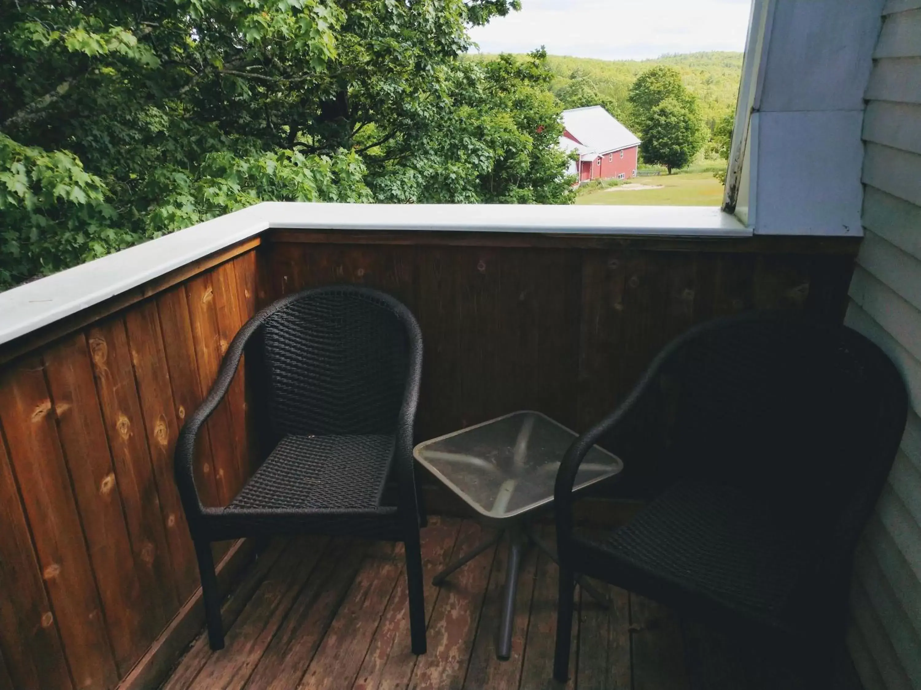 Natural landscape, Balcony/Terrace in Maple Hill Farm Inn