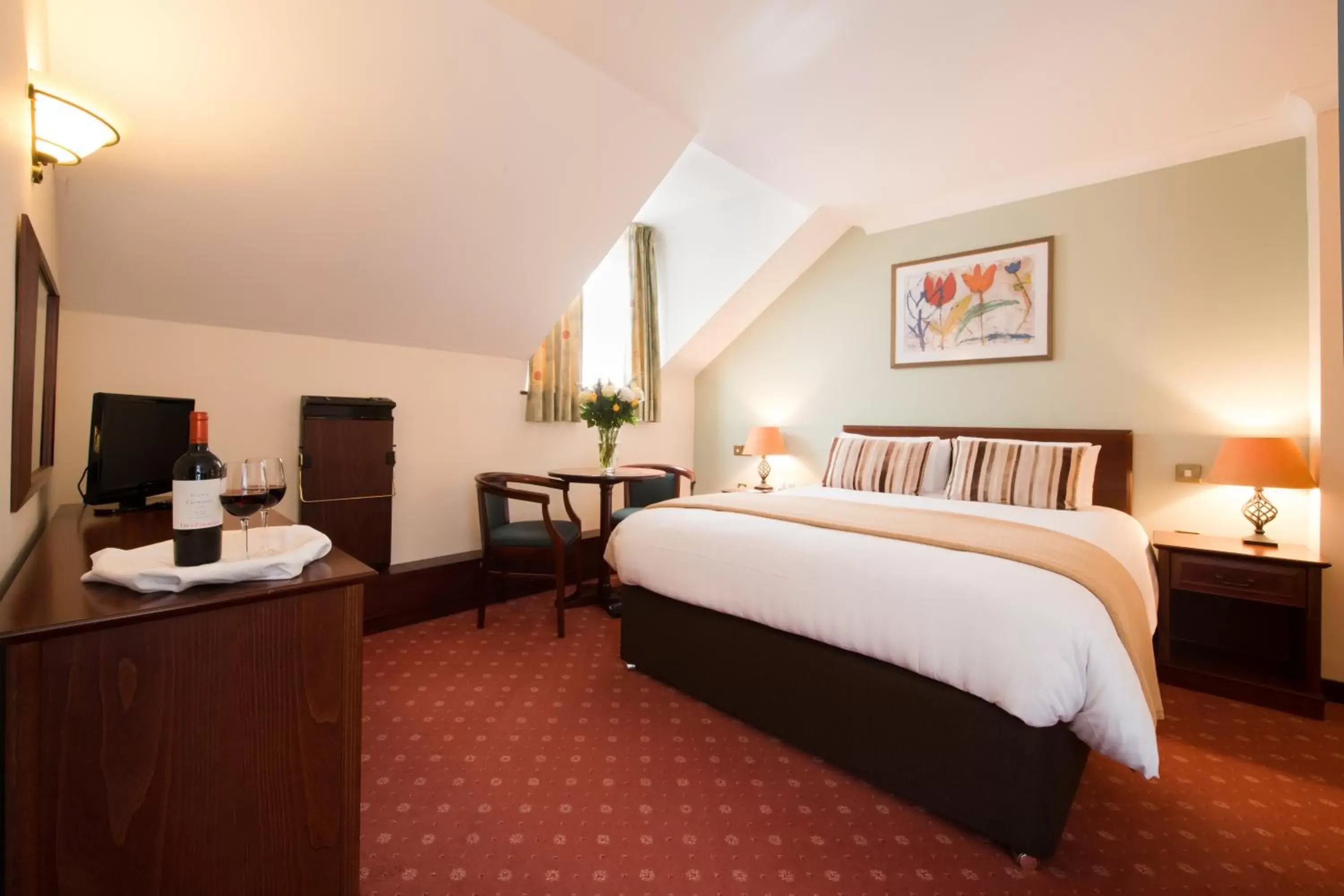 Bedroom in Ellington Lodge at The Concorde