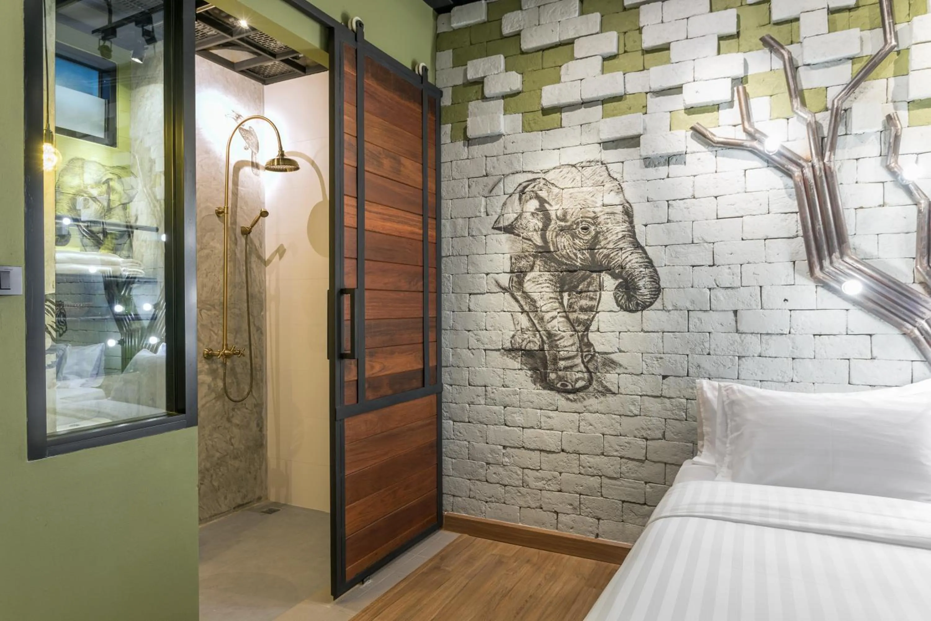 Bathroom, Bed in Sea Crest by Jomtien