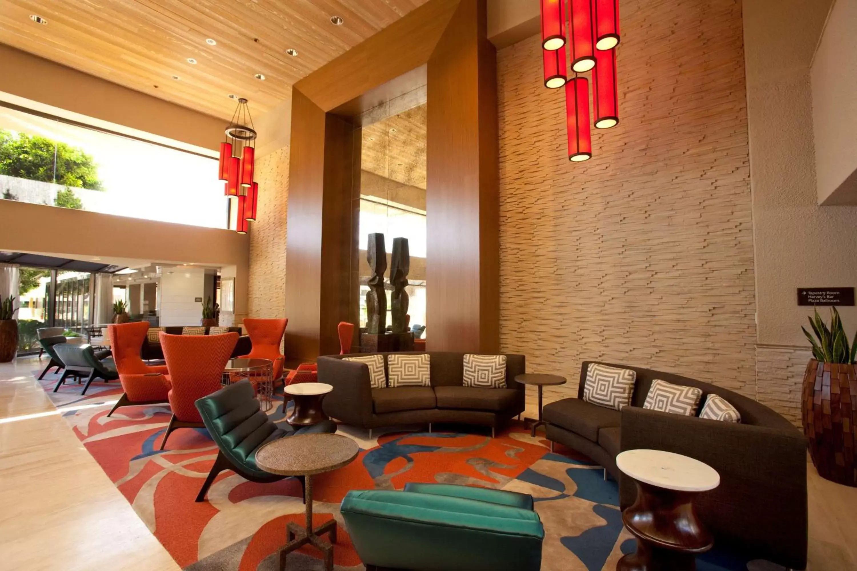 Lobby or reception in Hilton Palm Springs