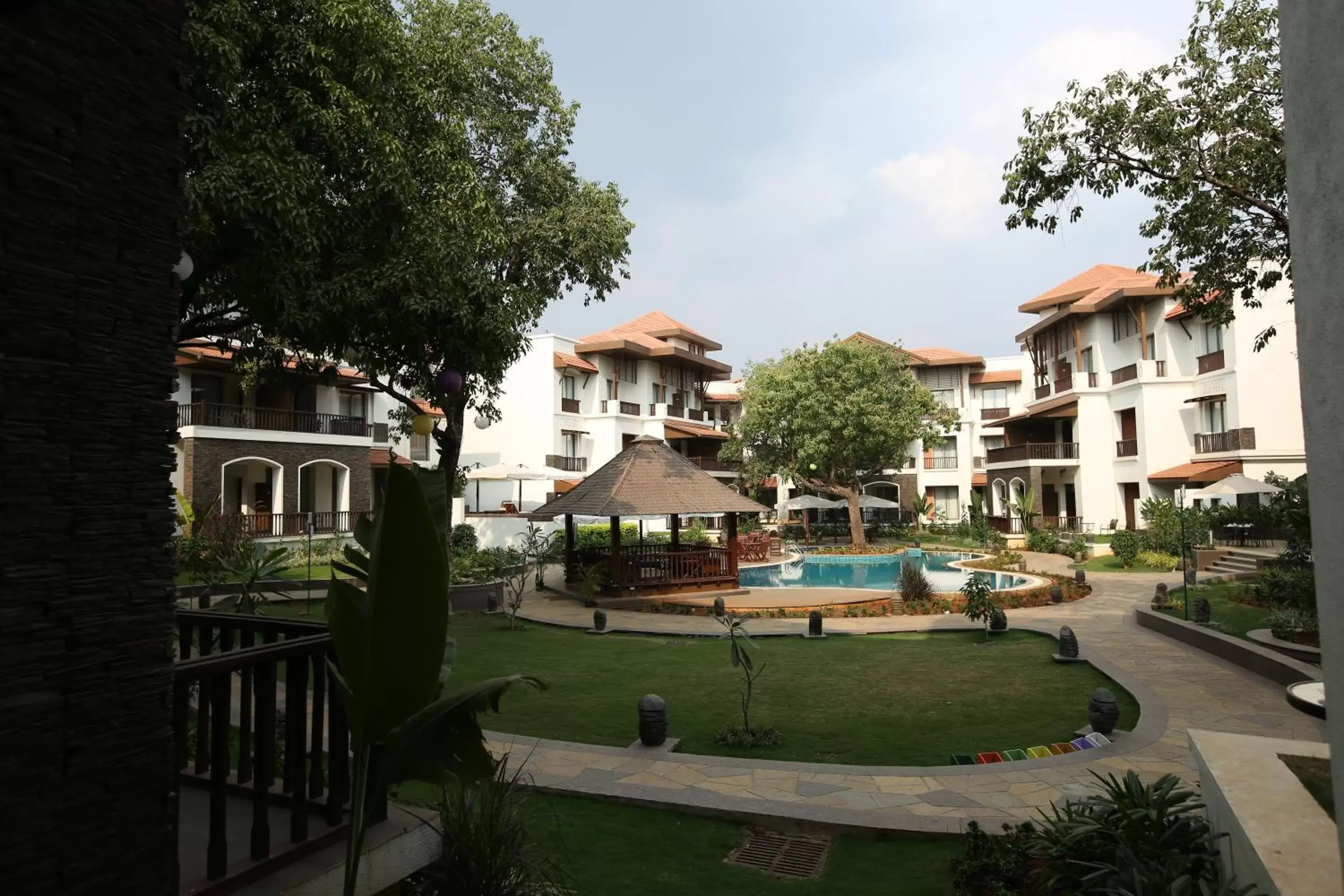 Garden view in Rhythm Lonavala - An All Suite Resort Garden view in Rhythm Lonavala - An All Suite Resort