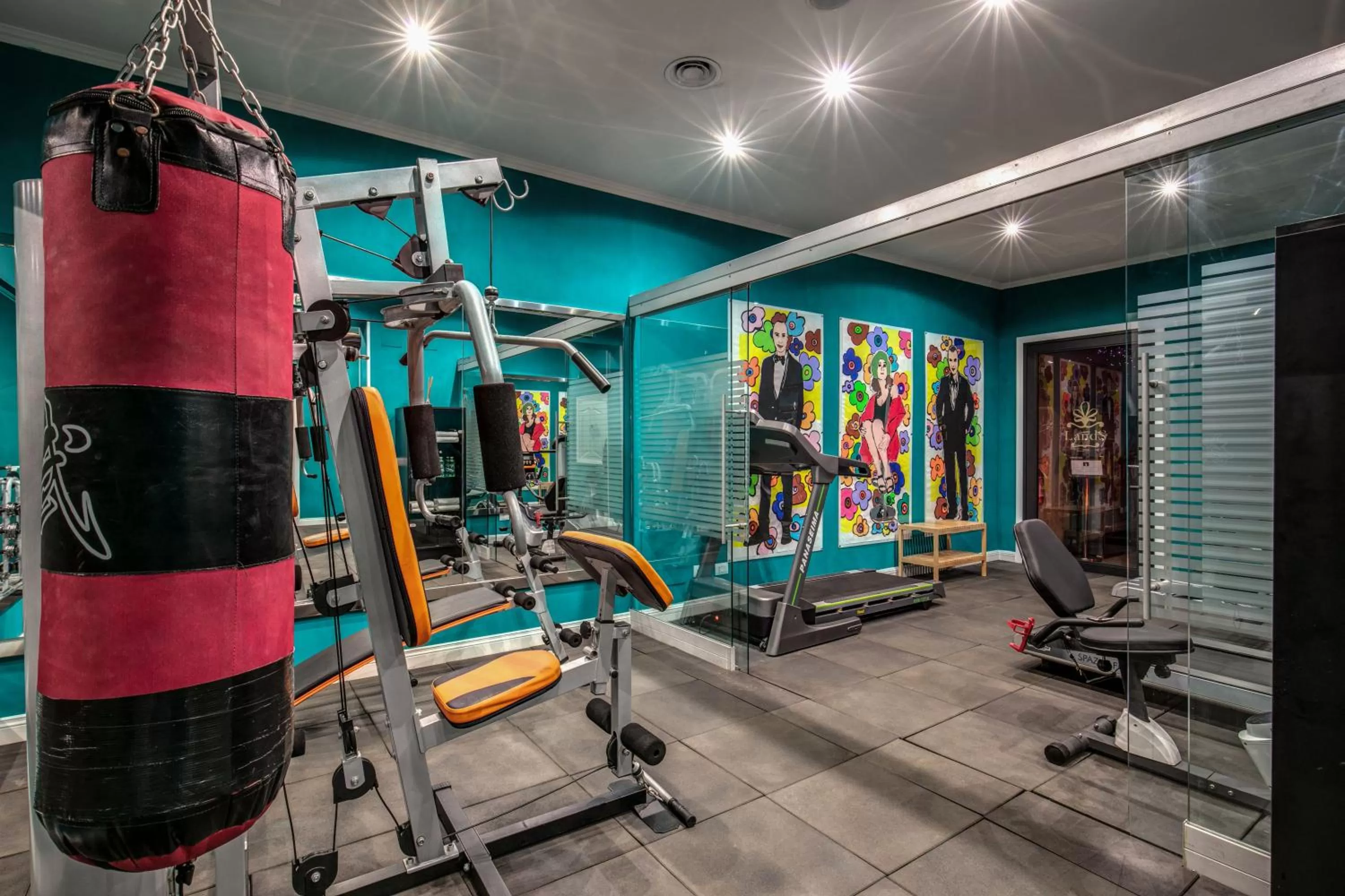 Fitness centre/facilities in Hotel 87 eighty-seven - Maison d'Art Collection