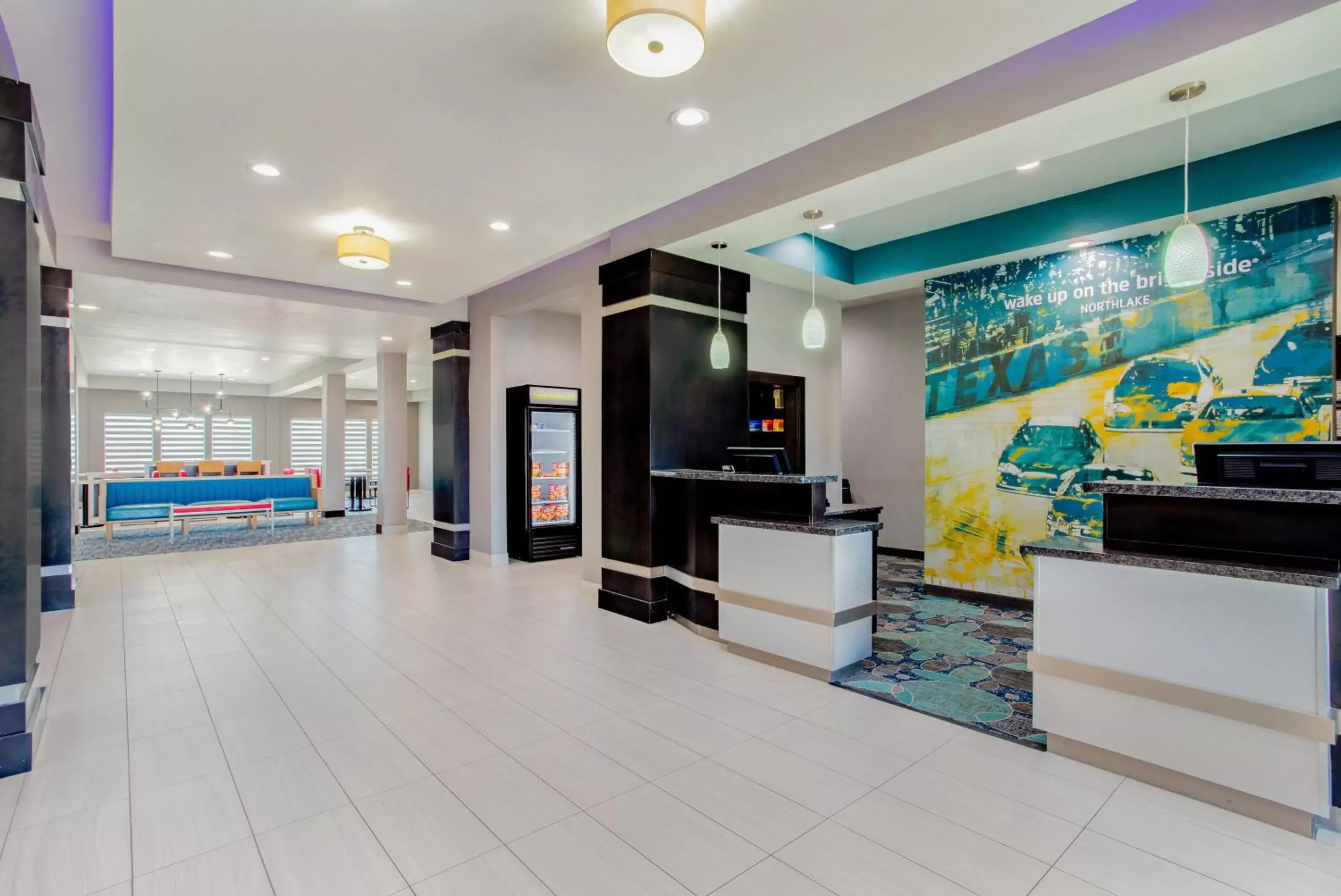 Lobby or reception, Lobby/Reception in La Quinta Inn & Suites by Wyndham Northlake Ft. Worth