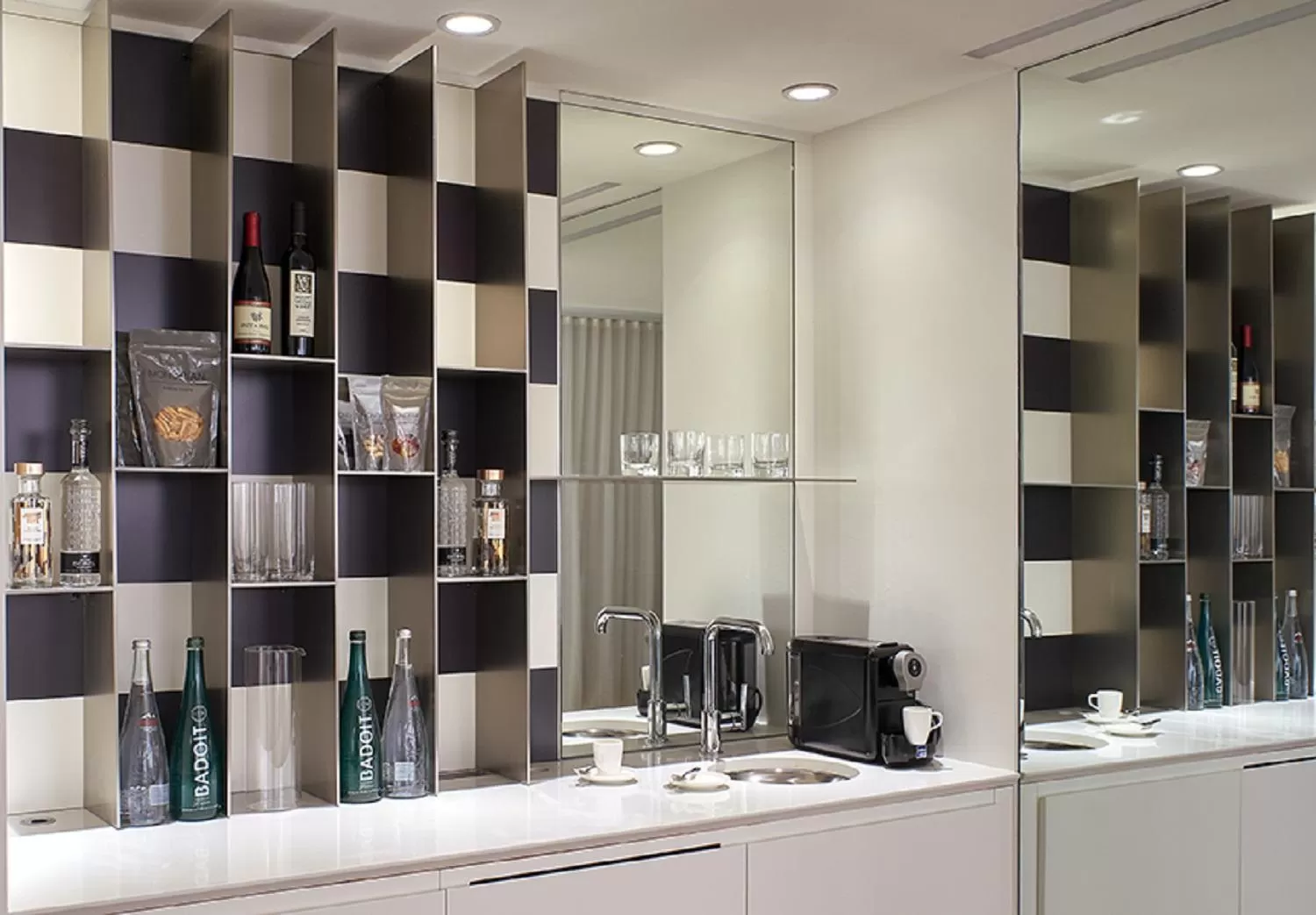 Decorative detail in Mondrian Los Angeles