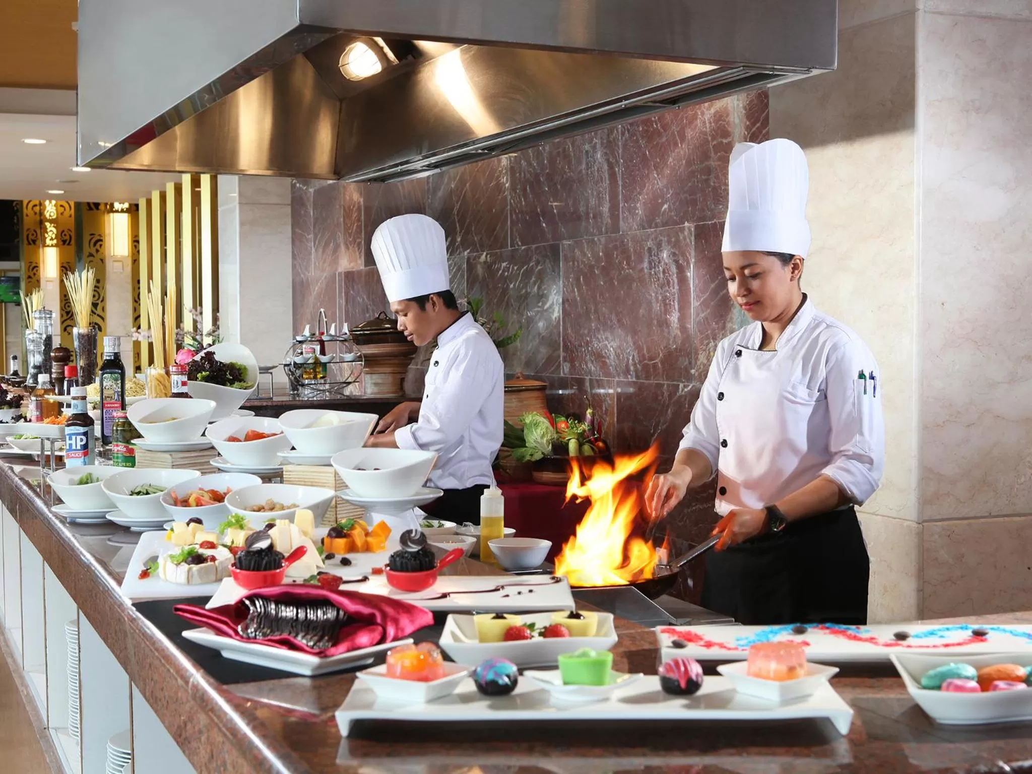 Restaurant/places to eat in Swiss-Belhotel Makassar