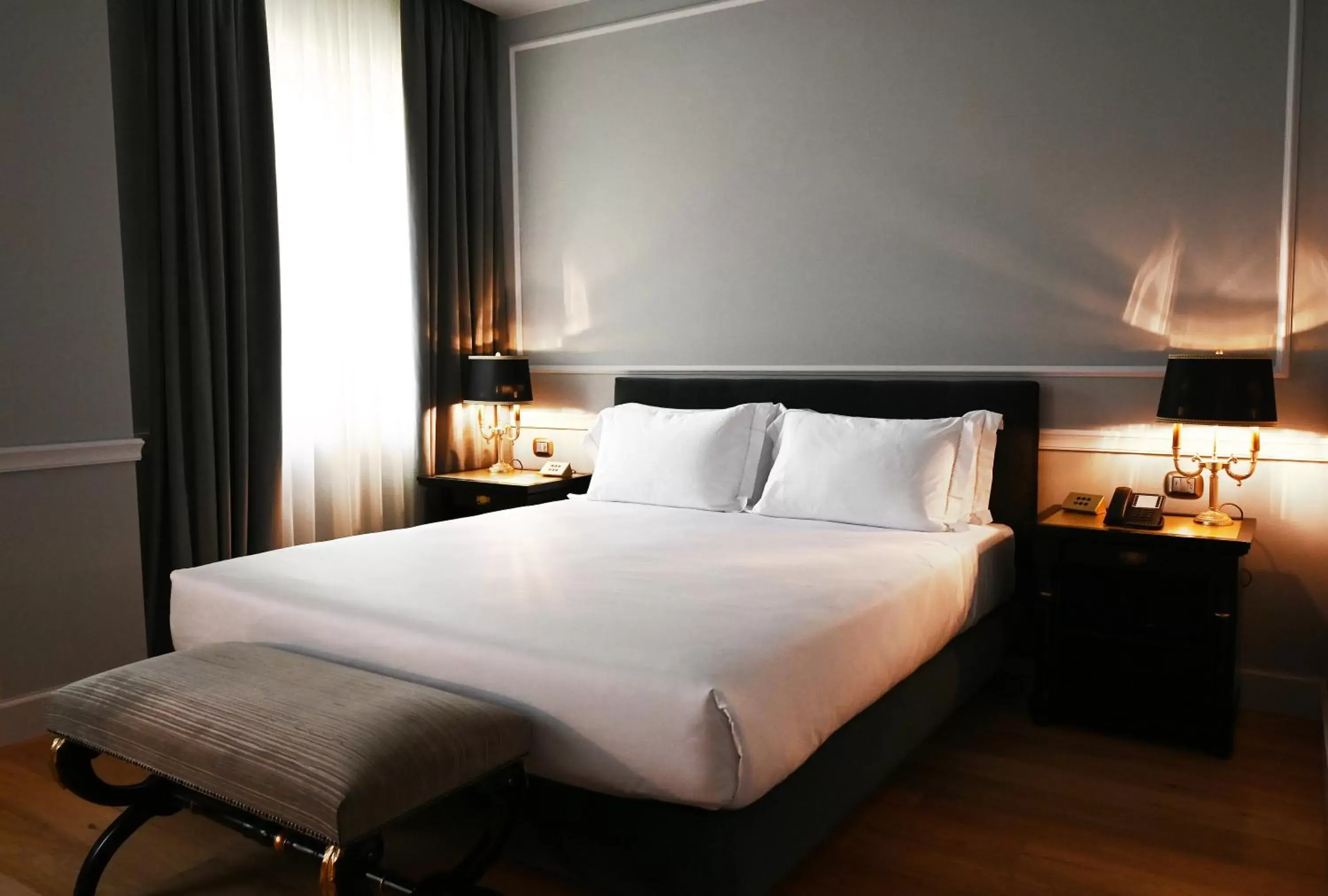 Bedroom, Bed in Grand Hotel Et Des Palmes