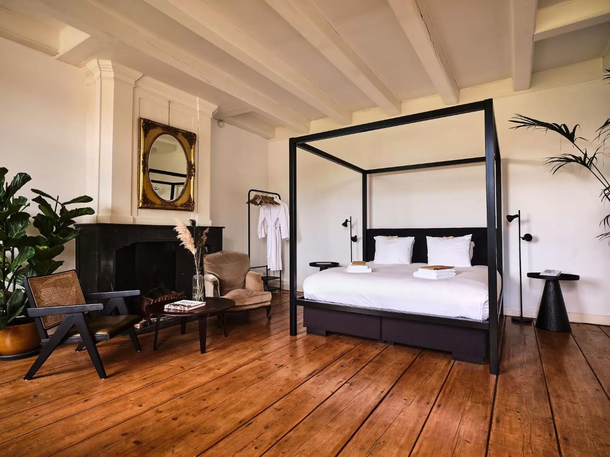 Bed in Eco Hotel Plantage Rococo