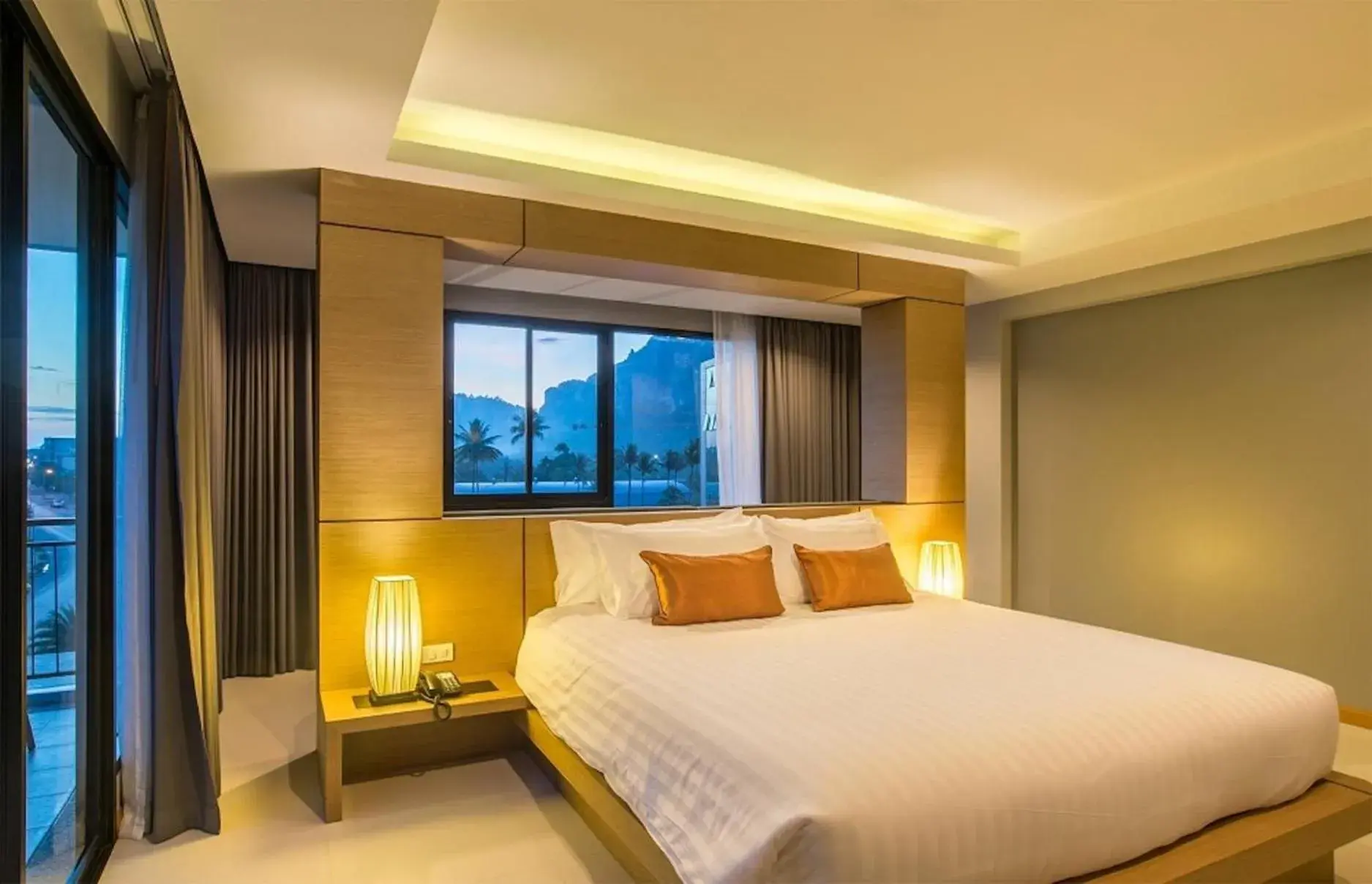 Bed in AVA SEA Resort Ao Nang Beach-SHA Extra Plus