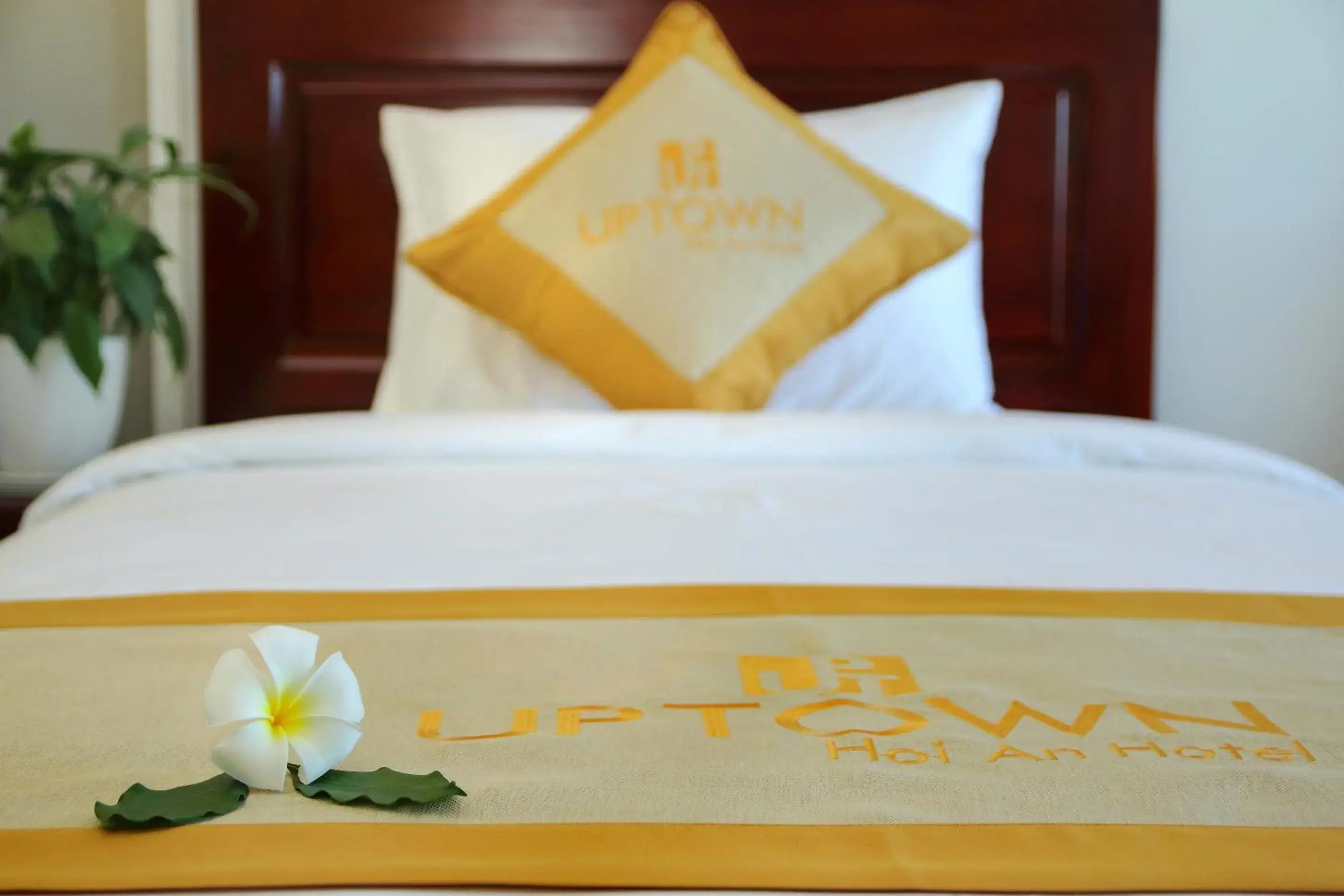 Bed in Uptown Hoi An Hotel & Spa