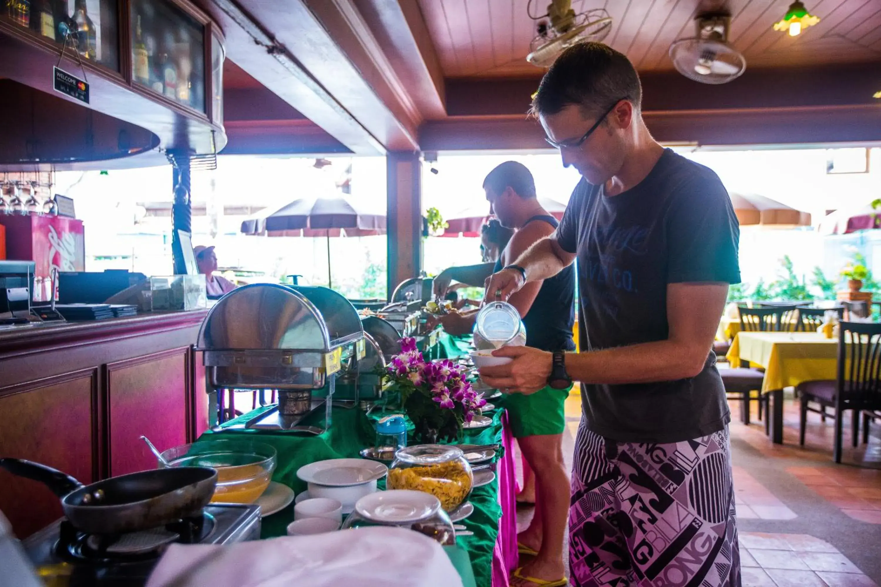 American breakfast in Kata Poolside Resort SHA Extra Plus American breakfast in Kata Poolside Resort SHA Extra Plus