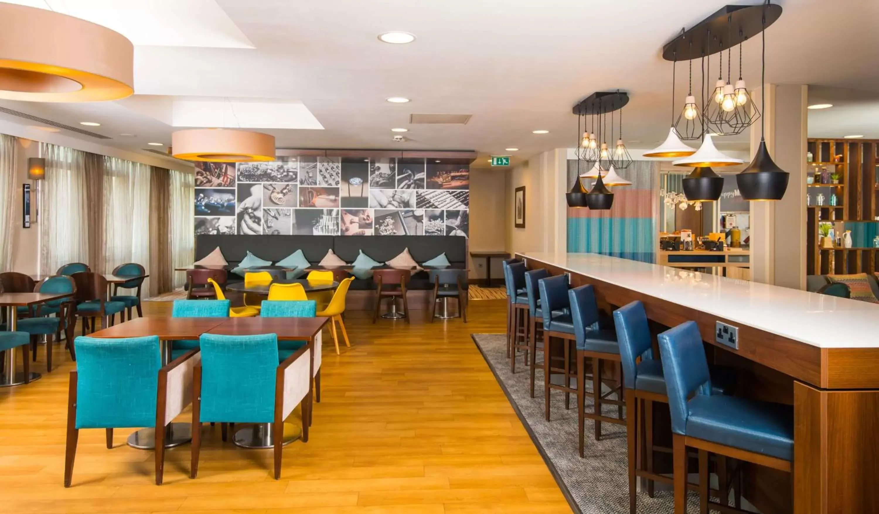 Dining area, Restaurant/Places to Eat in Hampton by Hilton Birmingham Jewellery Quarter