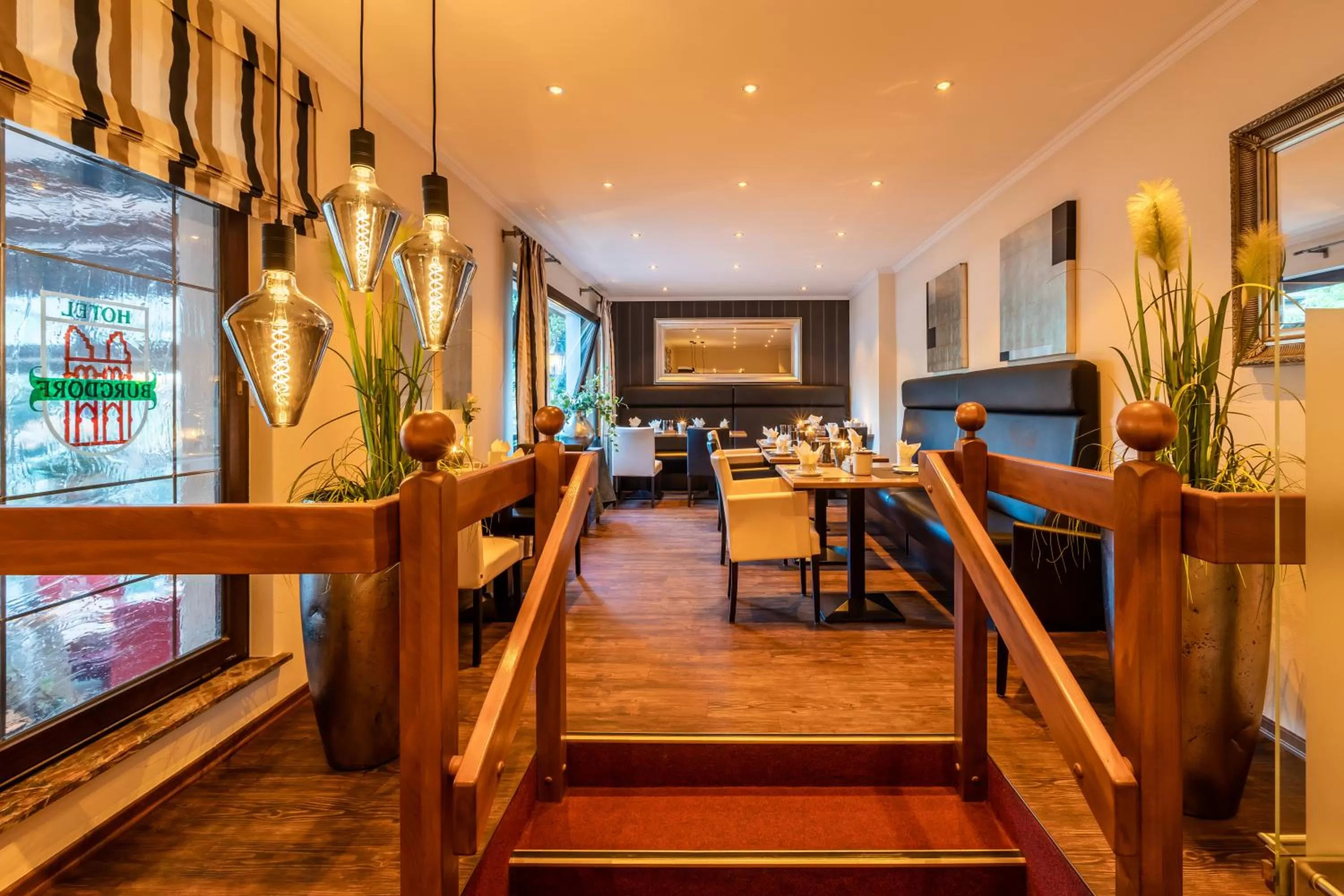 Dining area in Burgdorfs Hotel & Restaurant