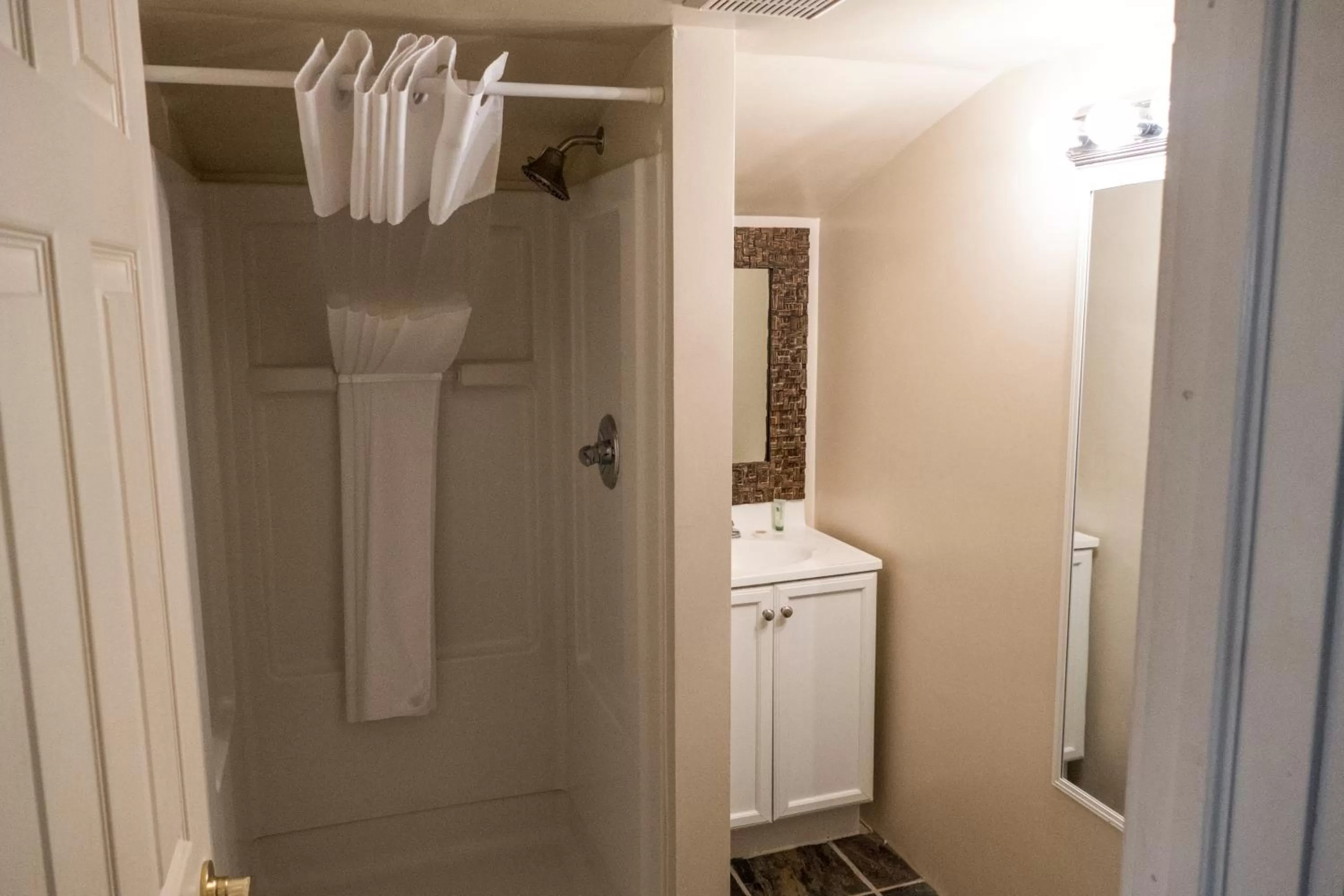 Shower, Bathroom in Timber Ridge Lodge Ouray