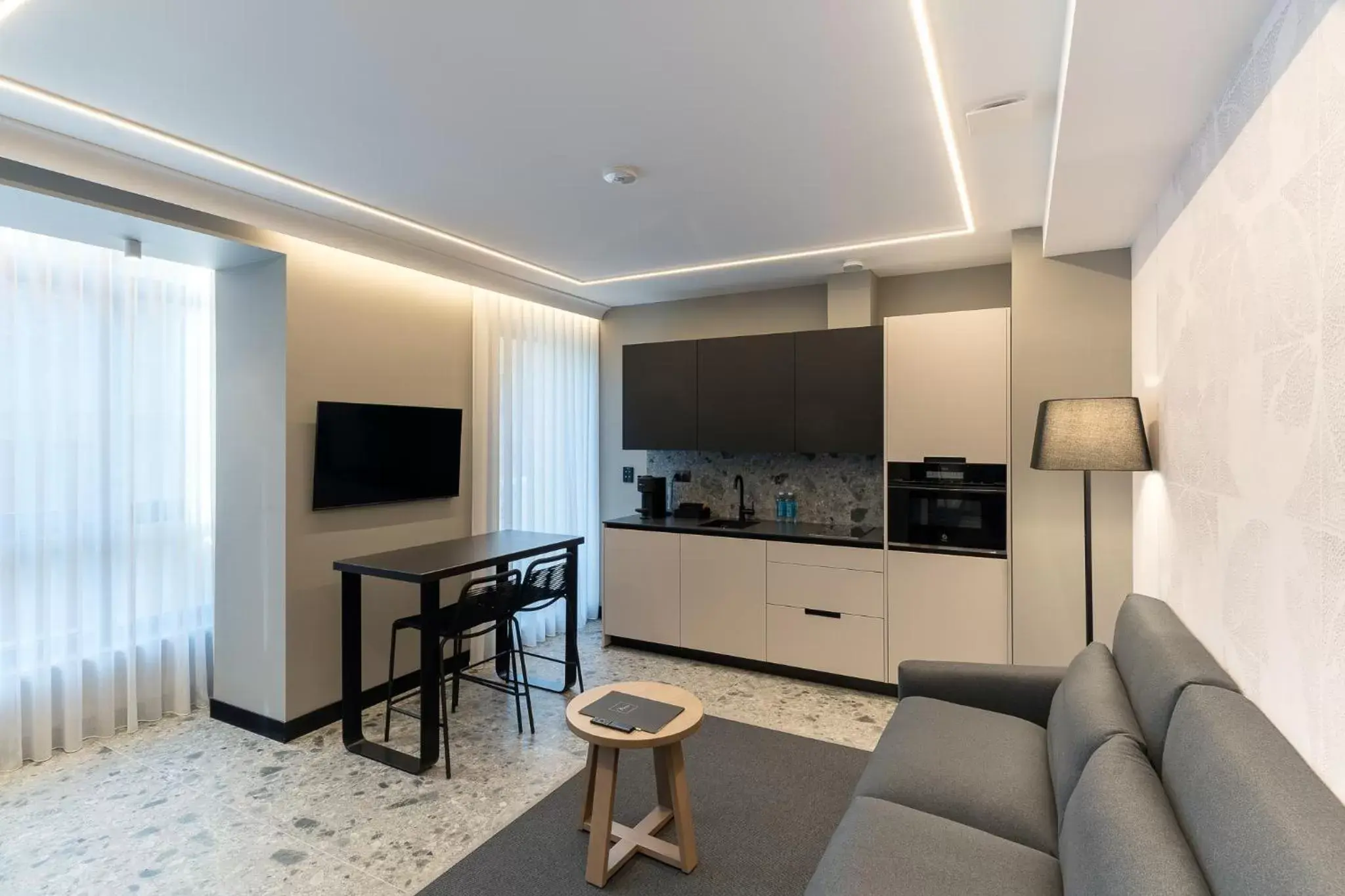 TV and multimedia, Seating Area in Mauro Suites