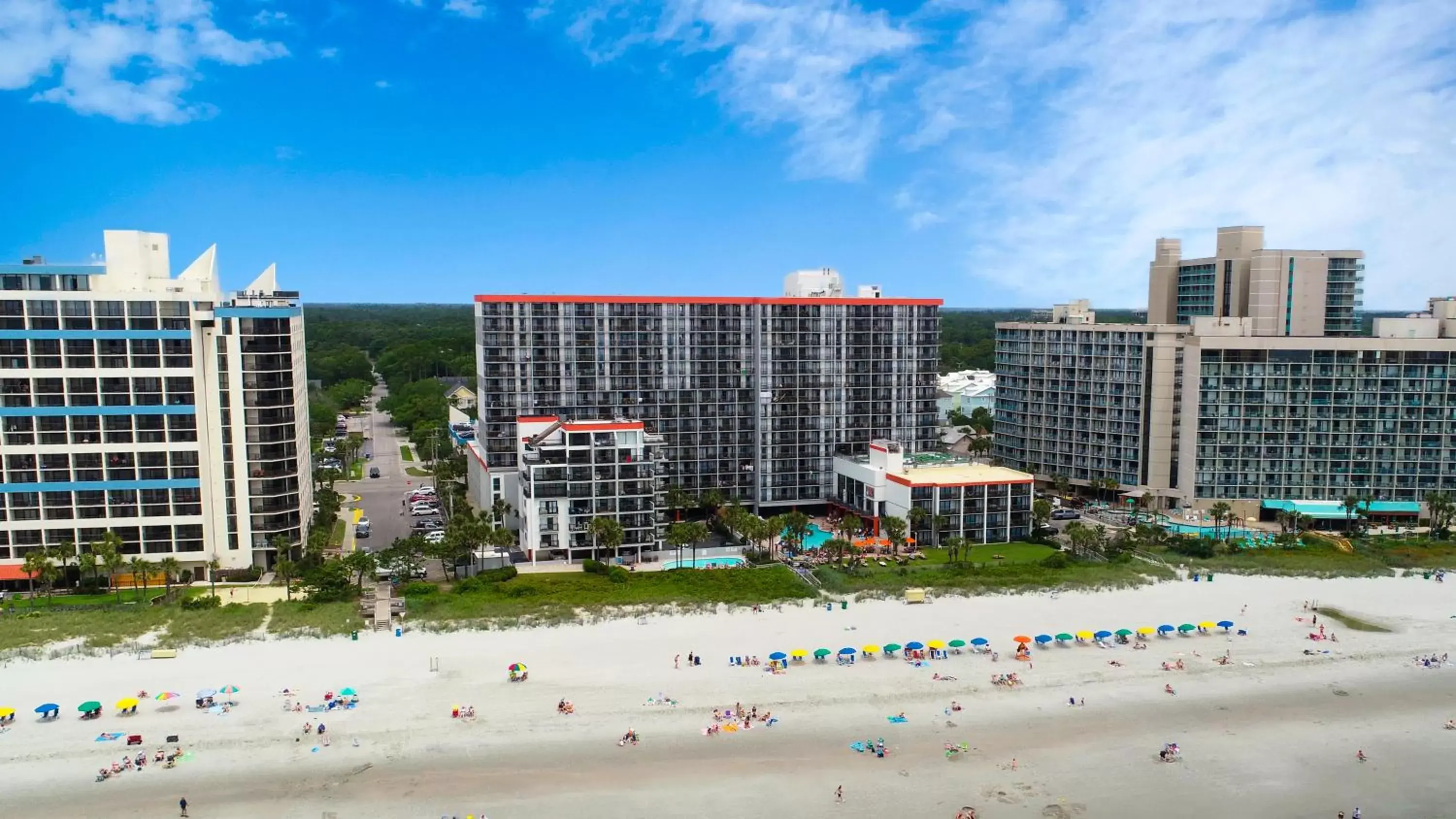 Bird's eye view in Grande Cayman Resort