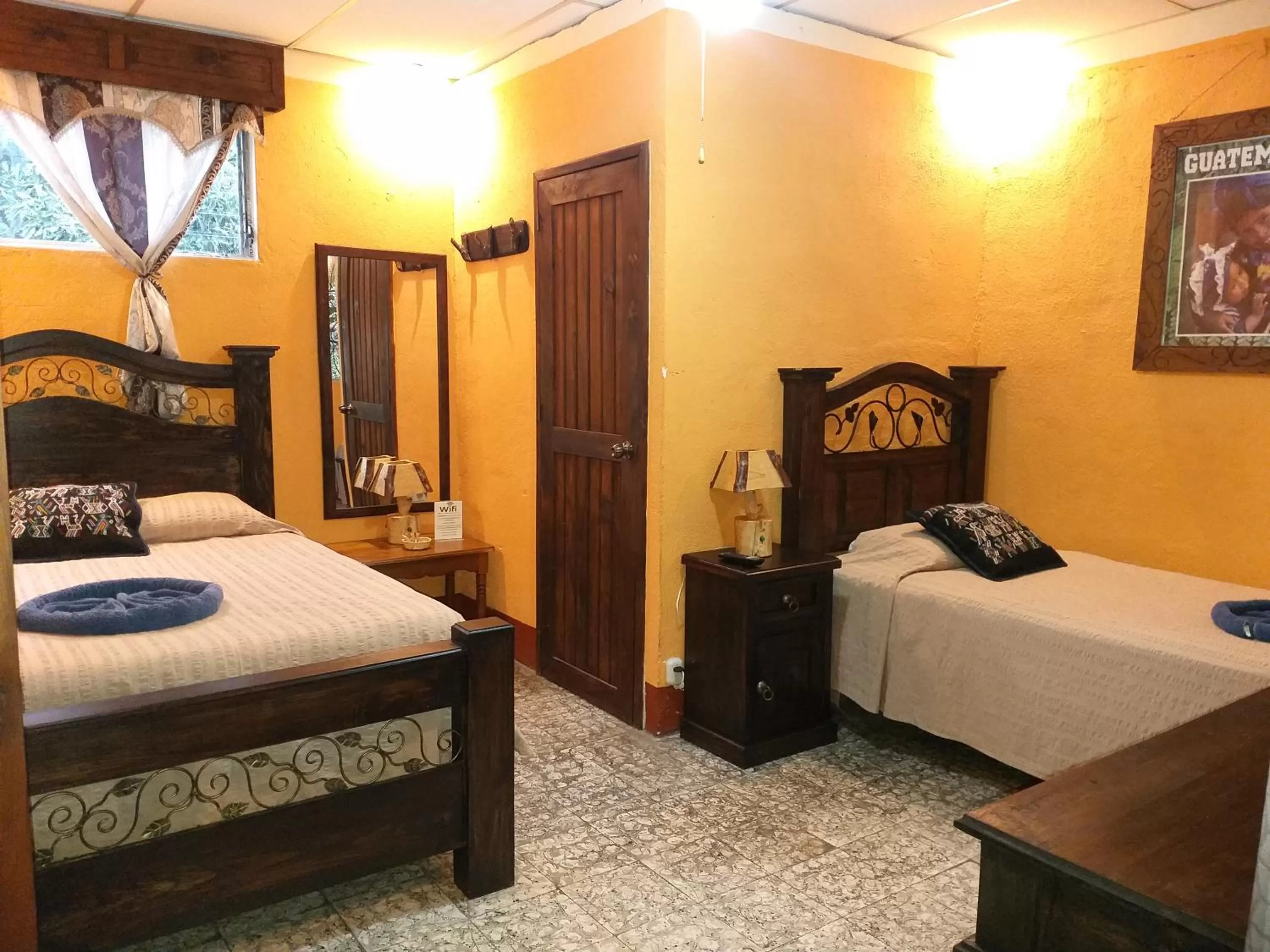 Bed in Hospedaje El Viajero