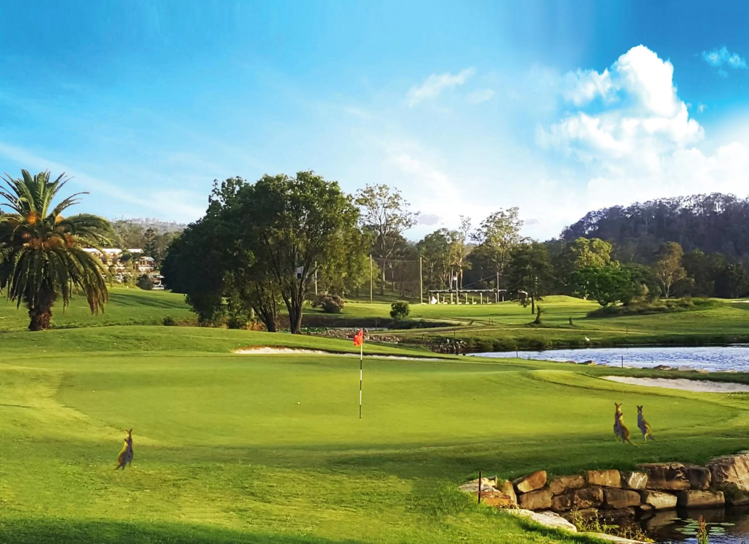 Golfcourse in The Kooralbyn Valley