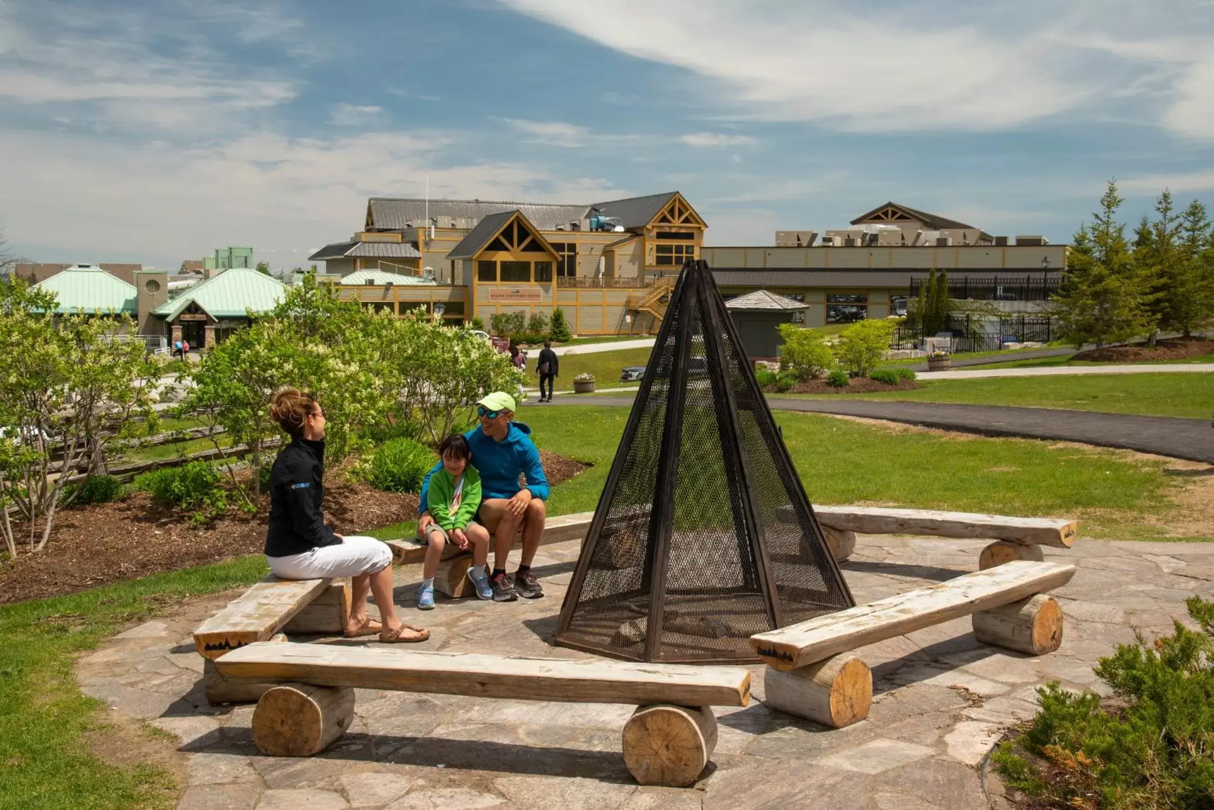 Family in Blue Mountain Resort Home Collection