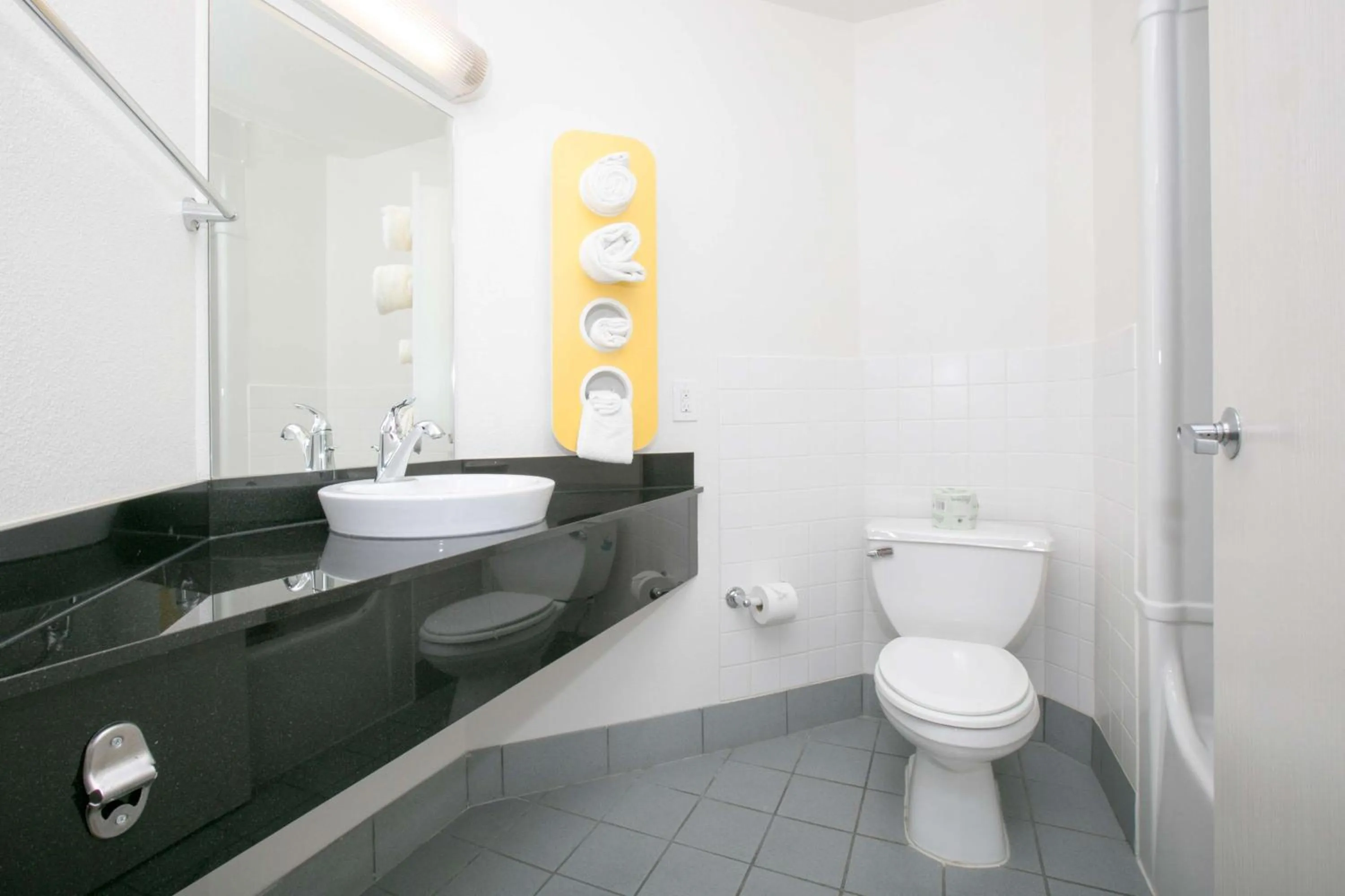 Bathroom in Motel 6-Brooklyn Center, MN - Minneapolis