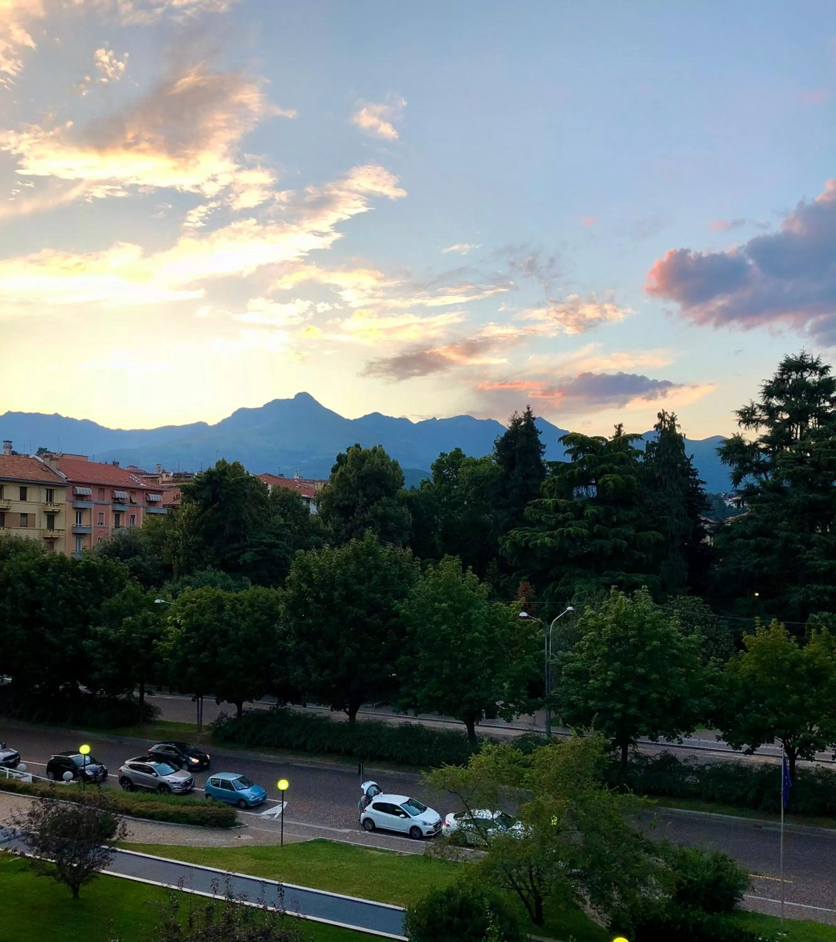 City view in Agora' Palace Hotel
