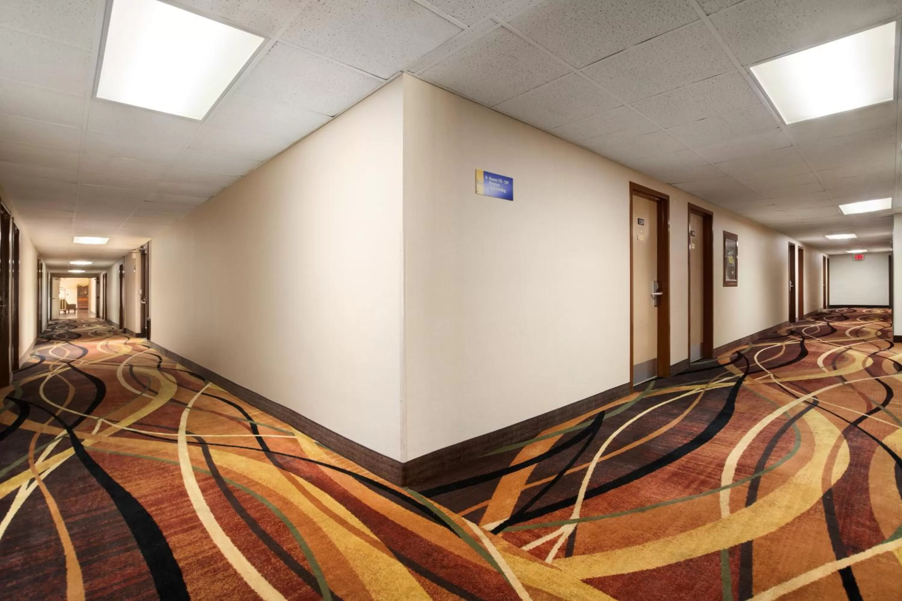 Decorative detail, Bed in Days Inn by Wyndham Rome Downtown