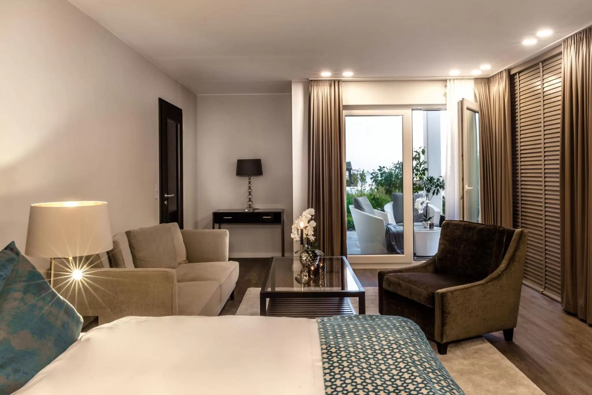 Living room in Strandhotel Luv