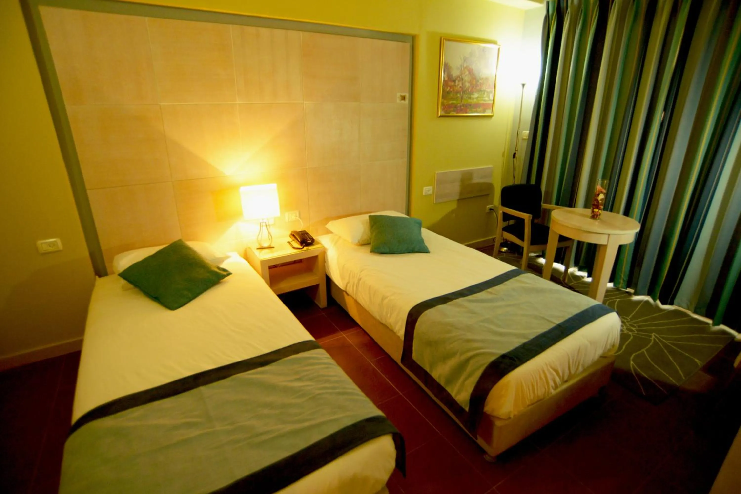 Photo of the whole room, Bed in Holy Land Hotel