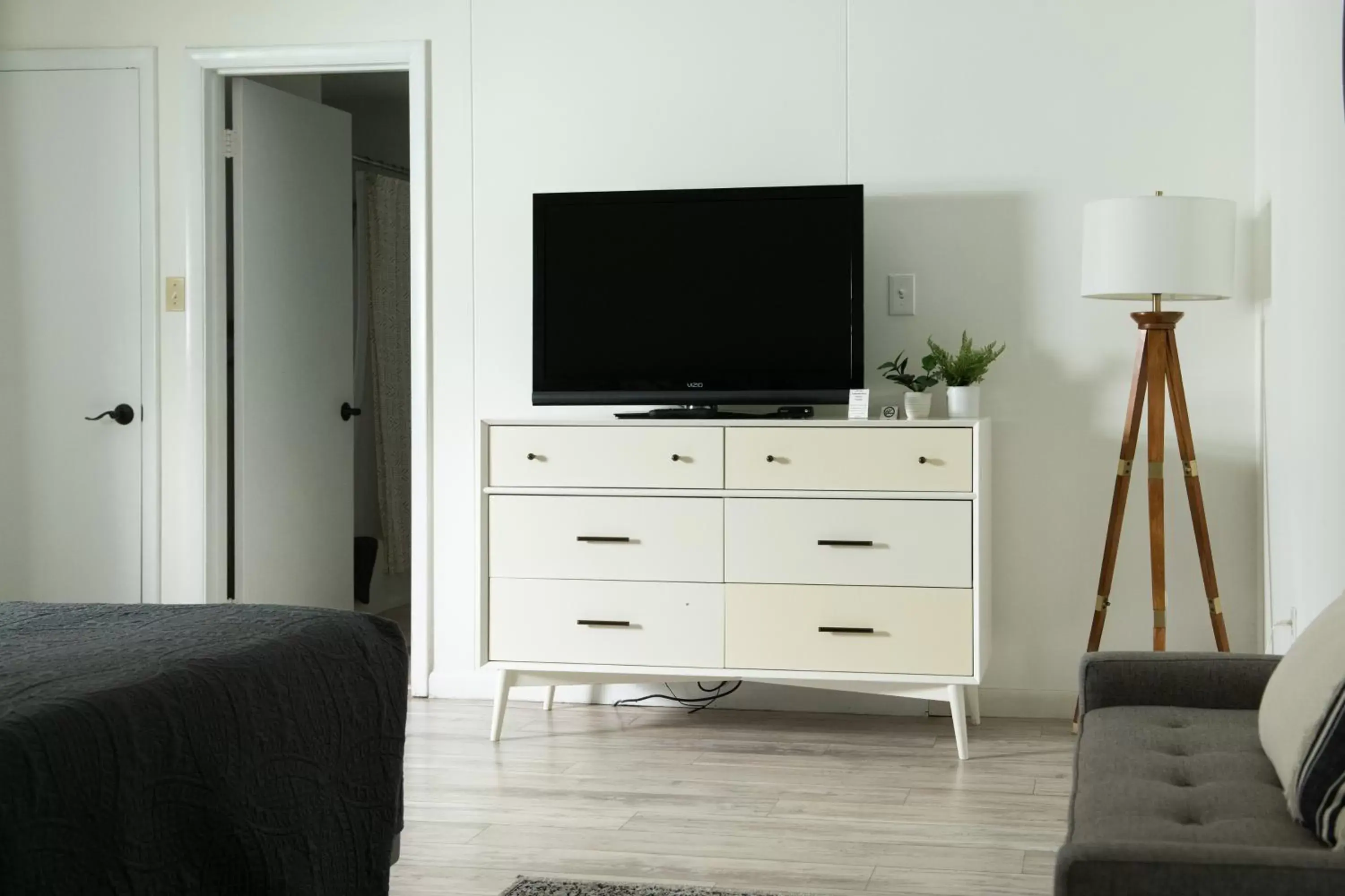 TV/Entertainment Center in The Carriage House at Strasburg