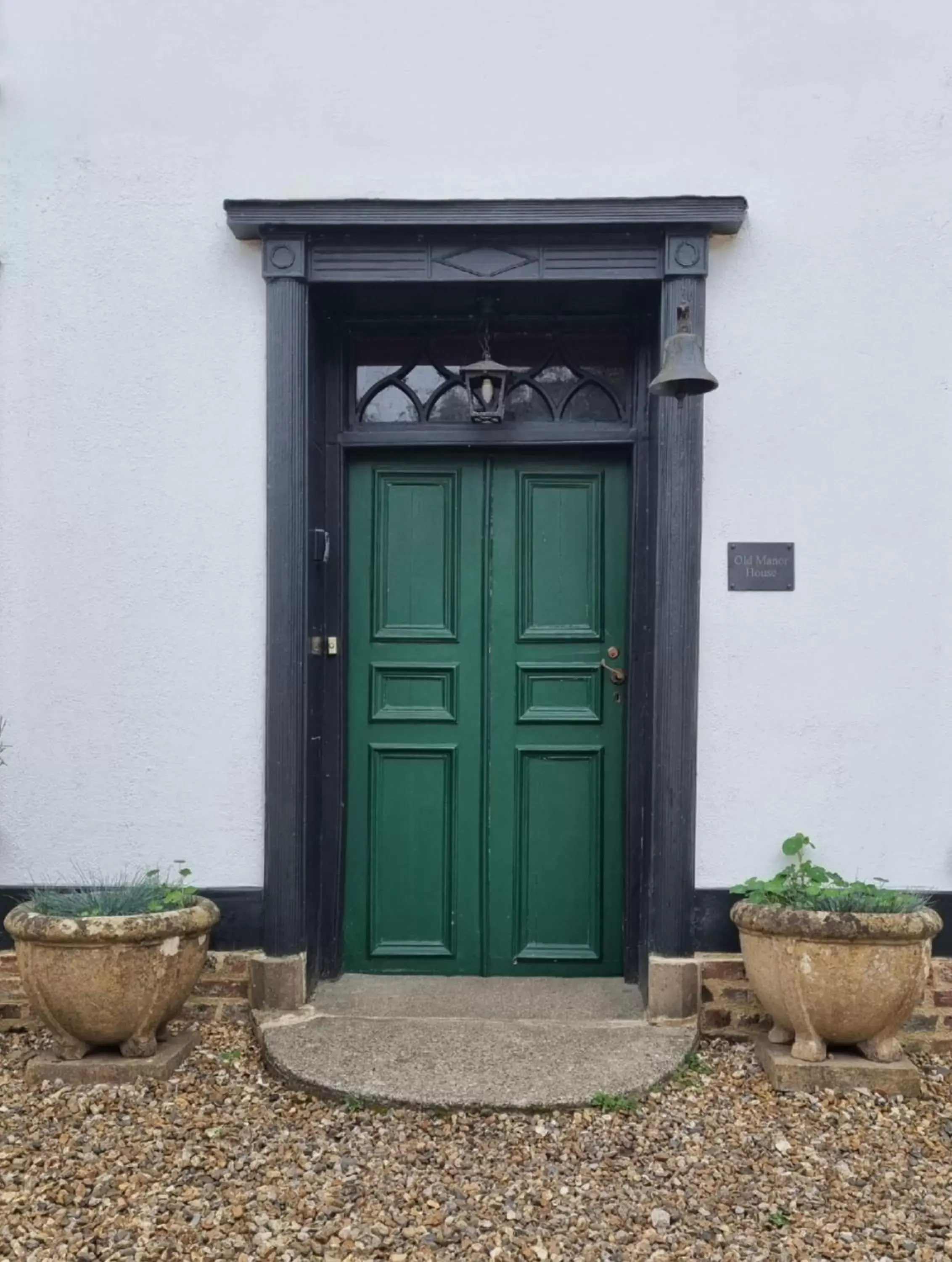 Facade/entrance in Old Manor House