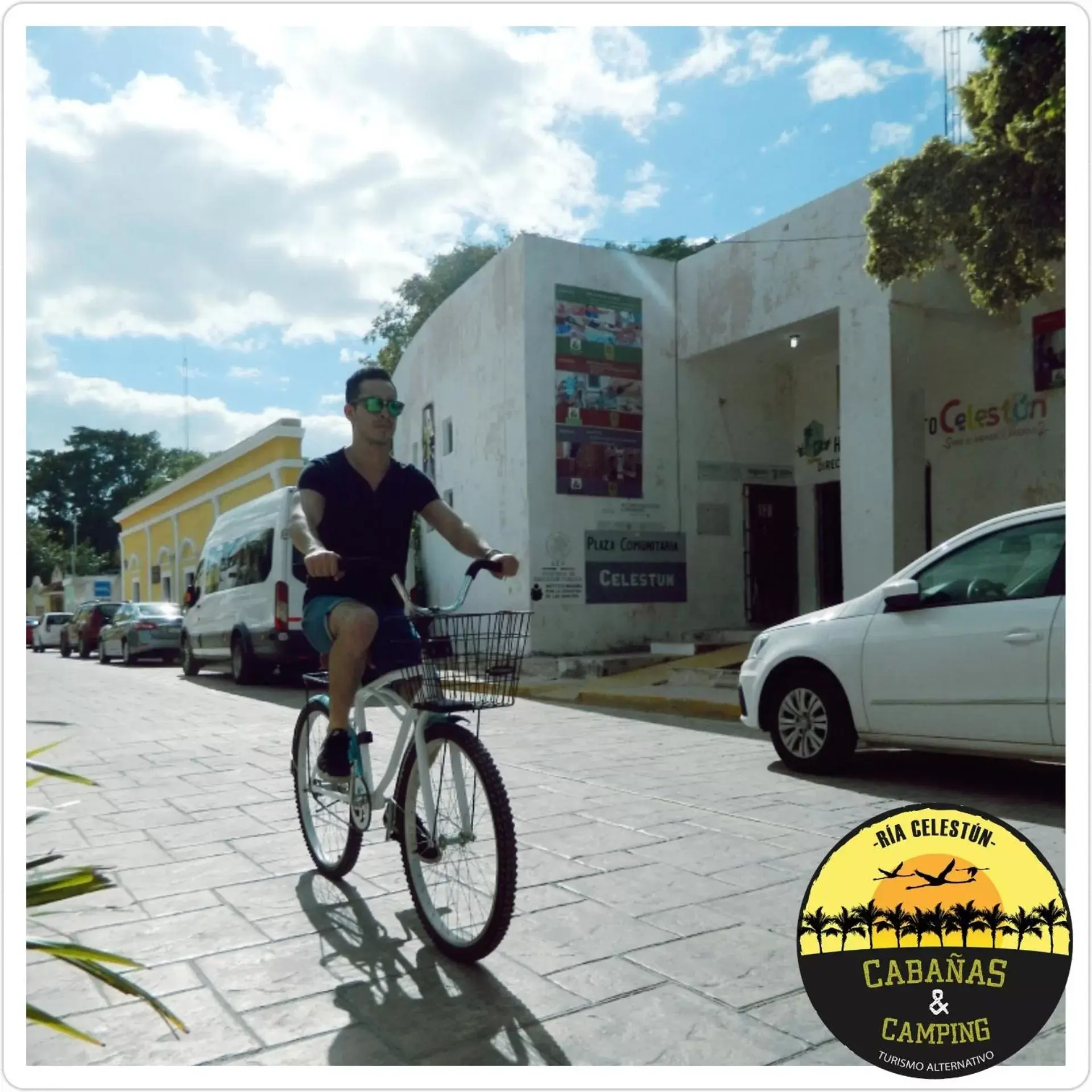 Cycling, Biking in Cabañas Camping Ria Celestun