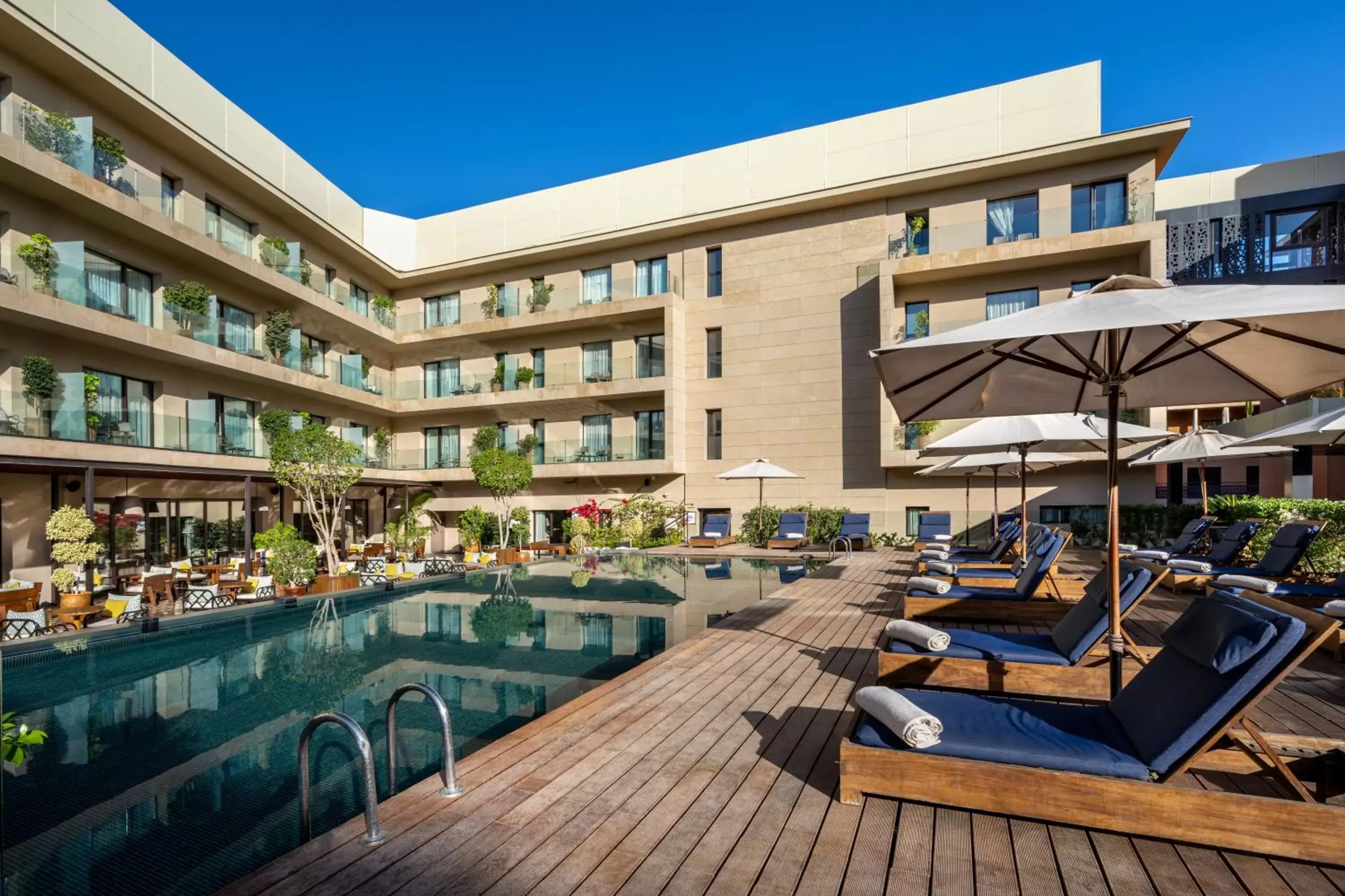 Swimming Pool in Radisson Blu Marrakech, Carré Eden