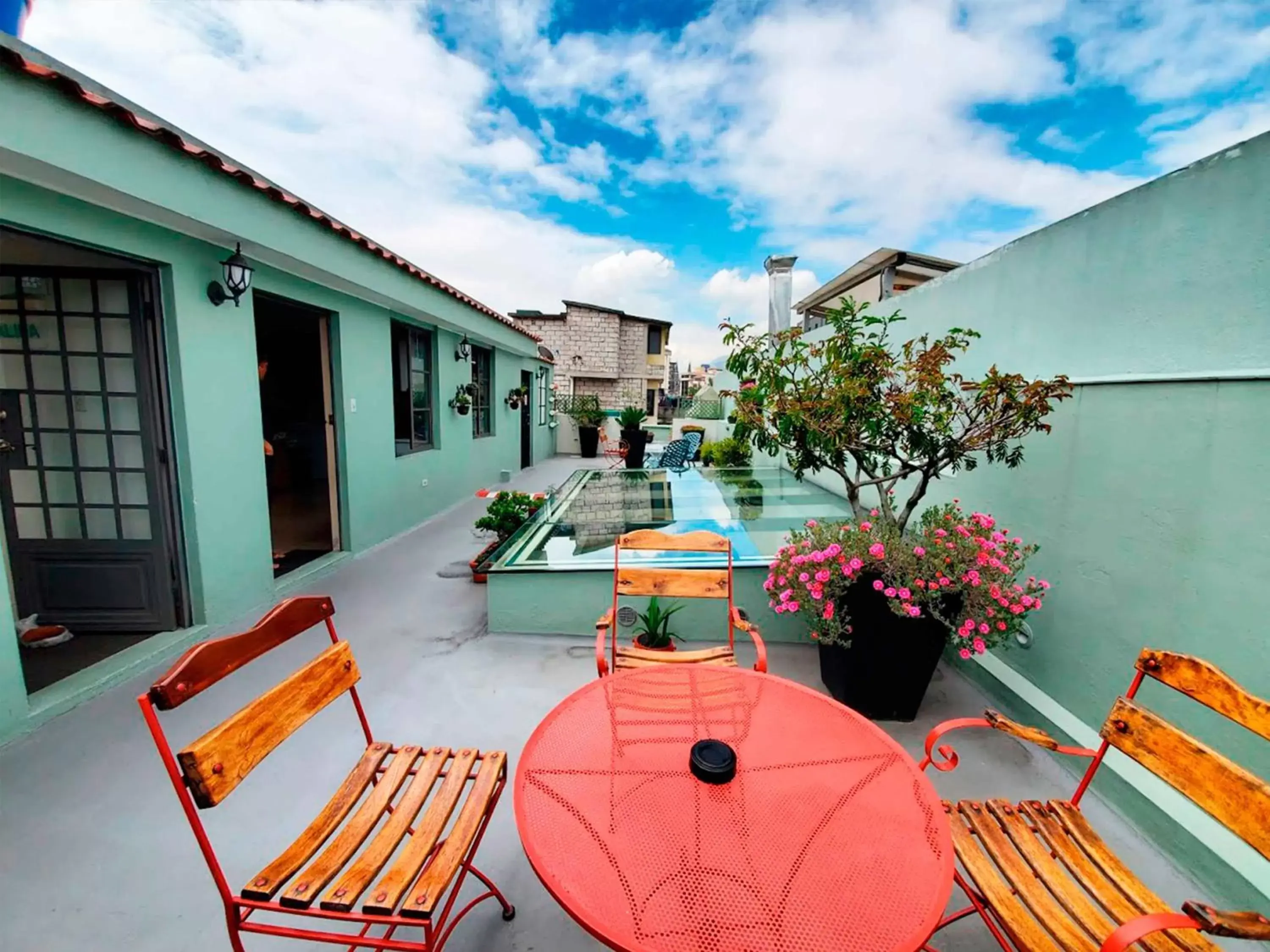 Balcony/Terrace in Casa Joaquin Boutique Hotel