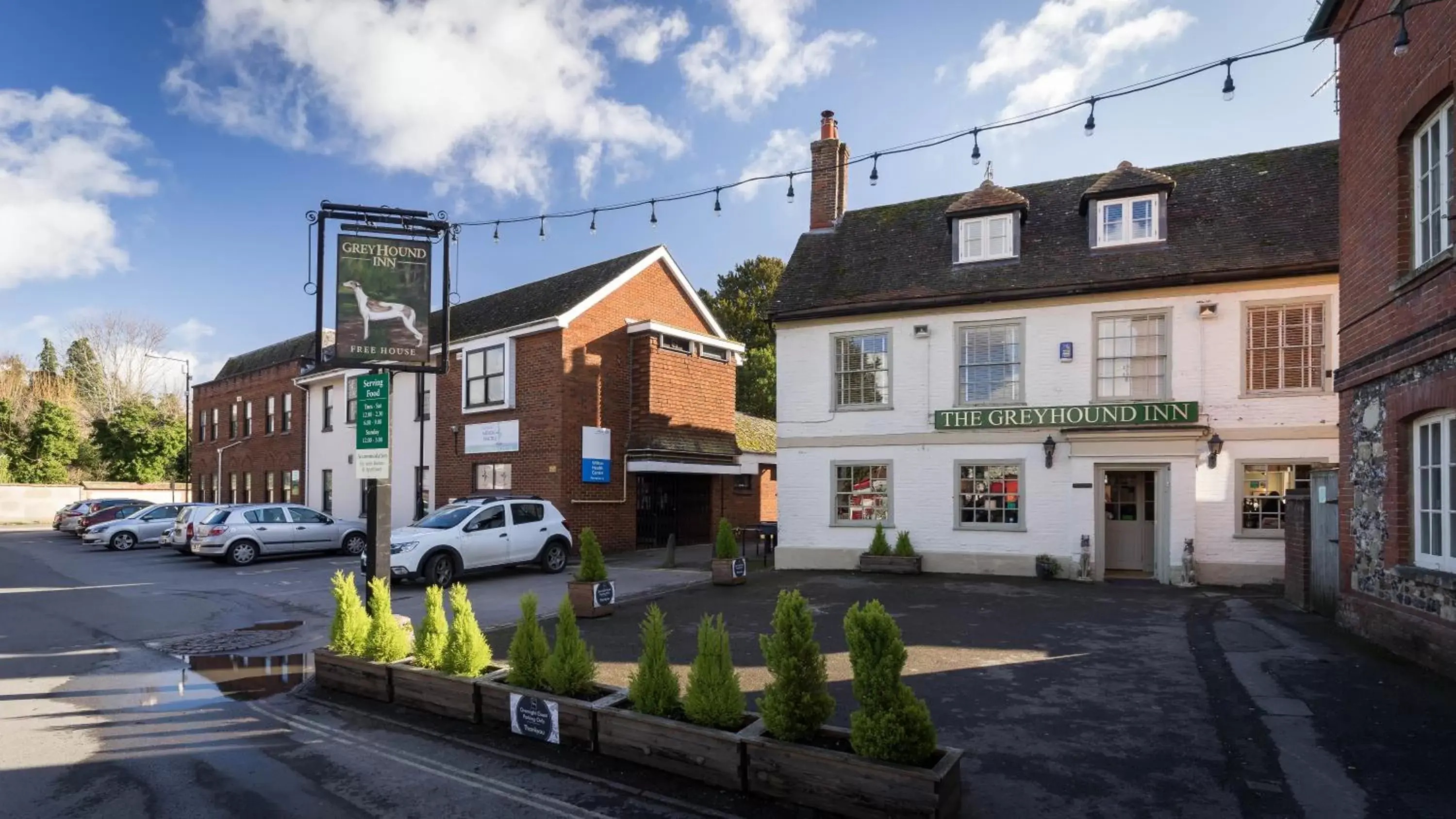 Property Building in Greyhound Inn Wilton