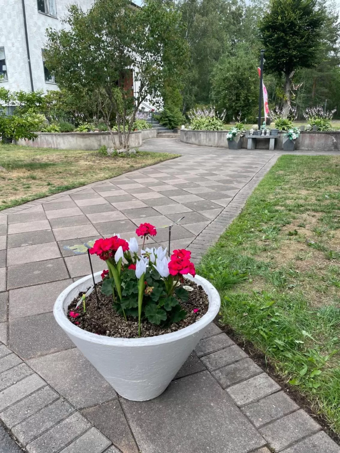 Garden in Ankis Bed and Brekfast, Vimmerby